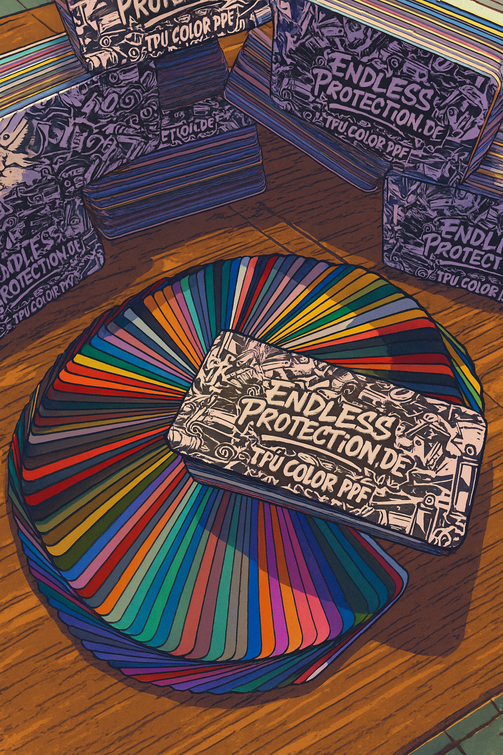 Farbfächer / Musterbuch