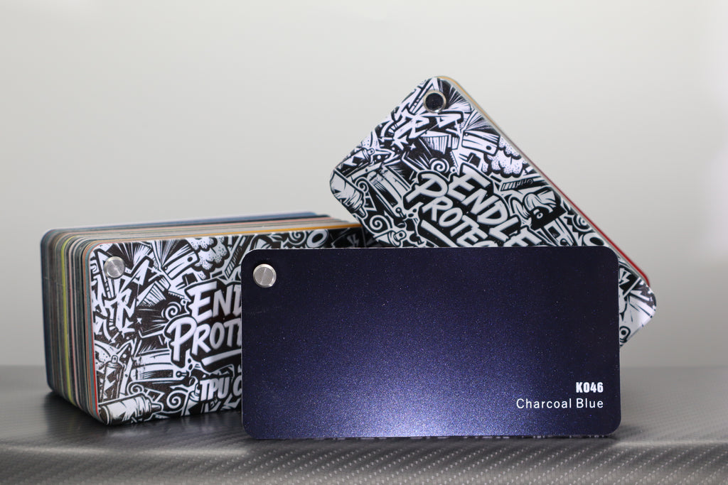 Metallic Blau Protection Film