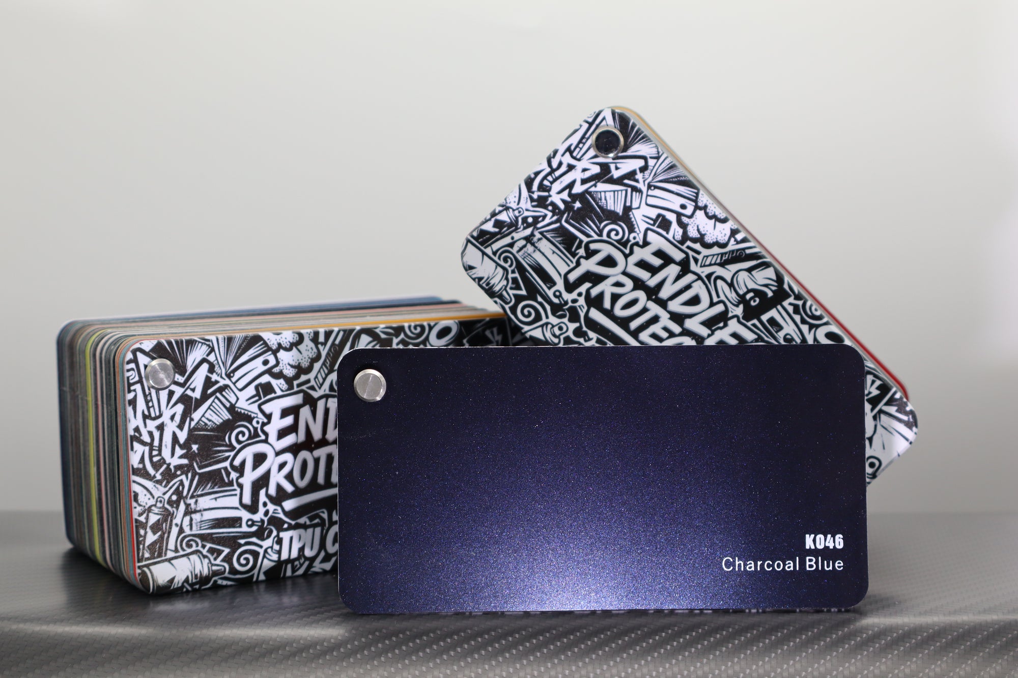 METALLIC BLAU ENDLESS PROTECTION FILM