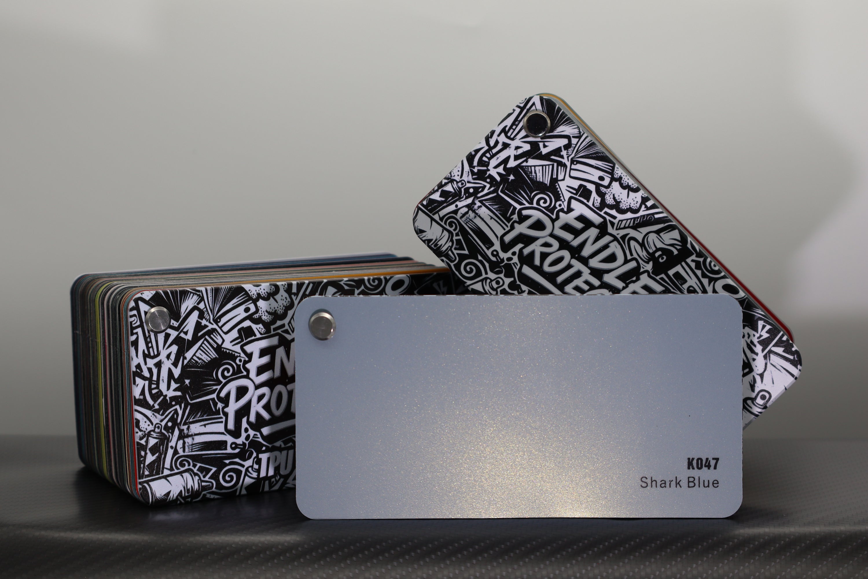 METALLIC BLAU ENDLESS PROTECTION FILM