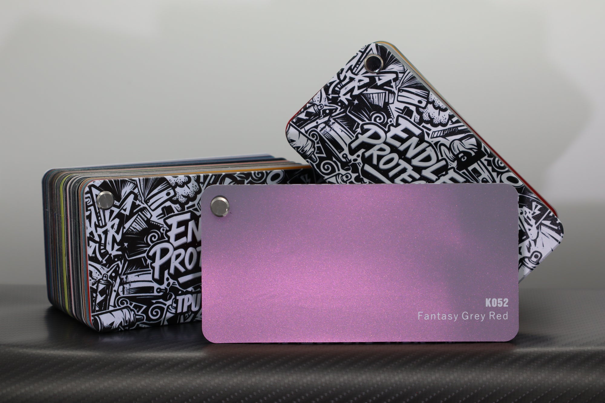 METALLIC ROT/ORANGE/GELB ENDLESS PROTECTION FILM