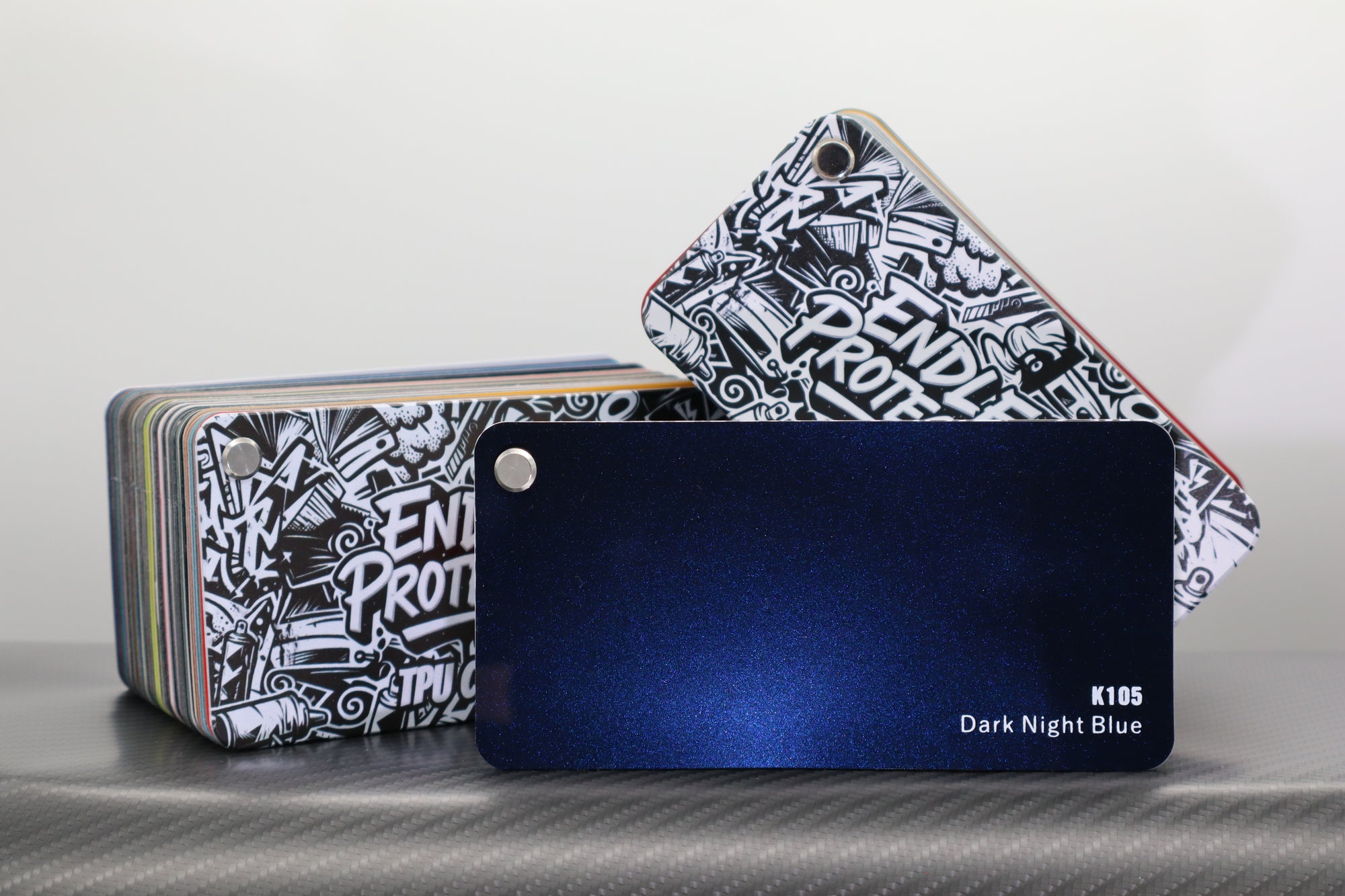 METALLIC BLAU ENDLESS PROTECTION FILM