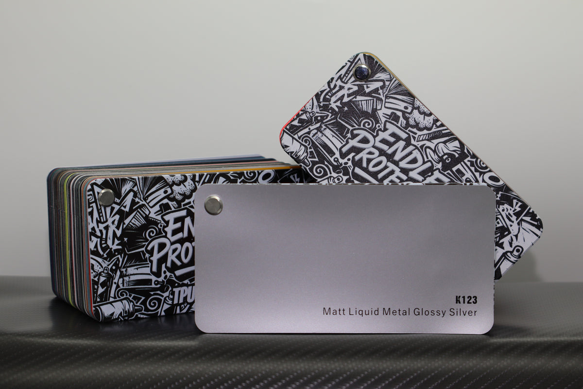 Matte Liquid/Chrome Silber/Schwarz/Gold Protection Film