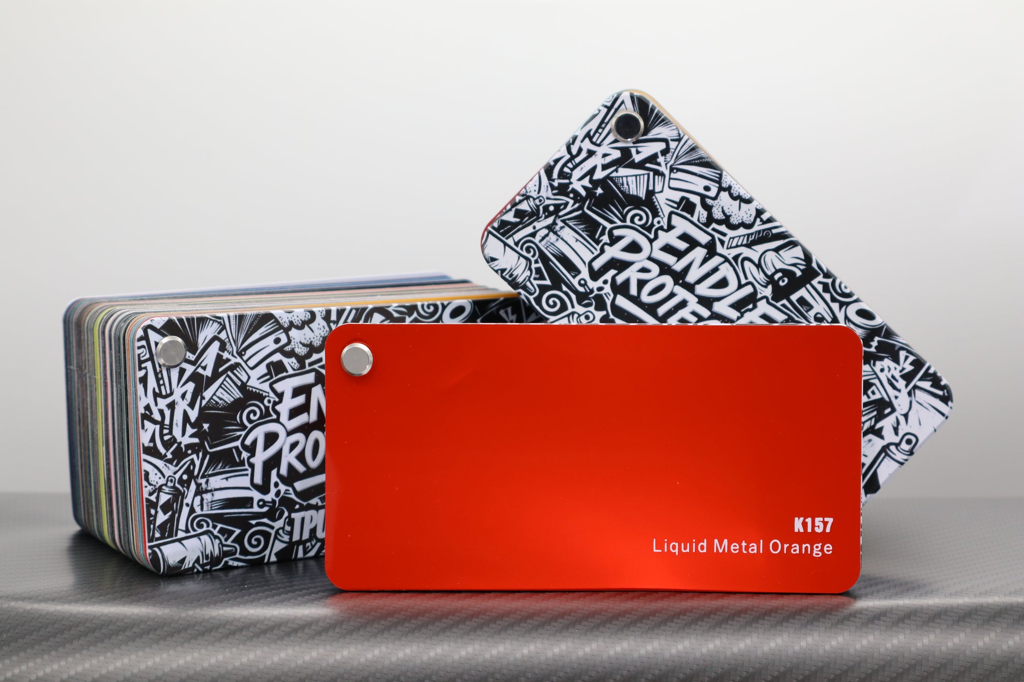 LIQUID/CHROME ORANGE/GELB/ROT ENDLESS PROTECTION FILM