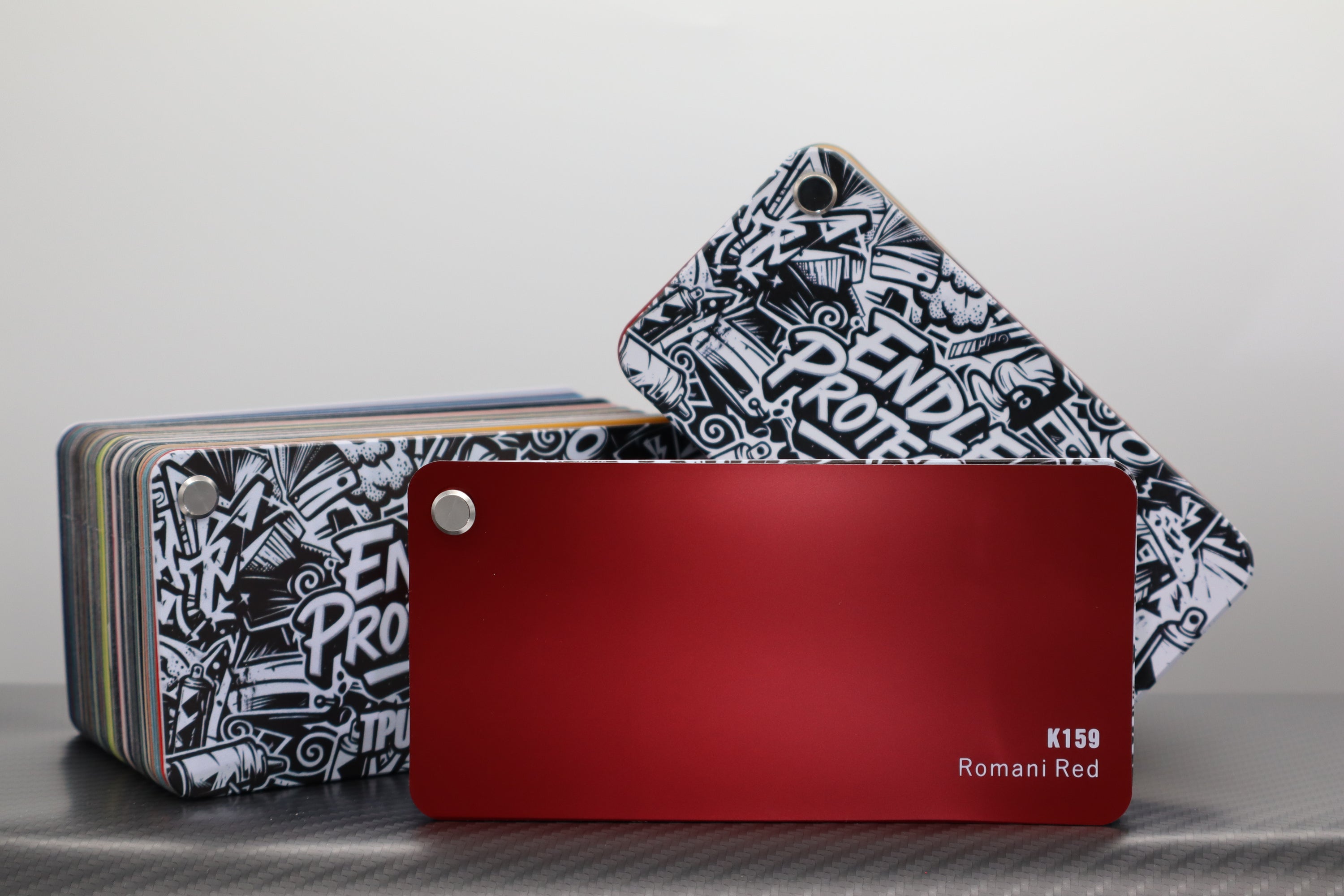 MATTE RED ENDLESS PROTECTION FILM