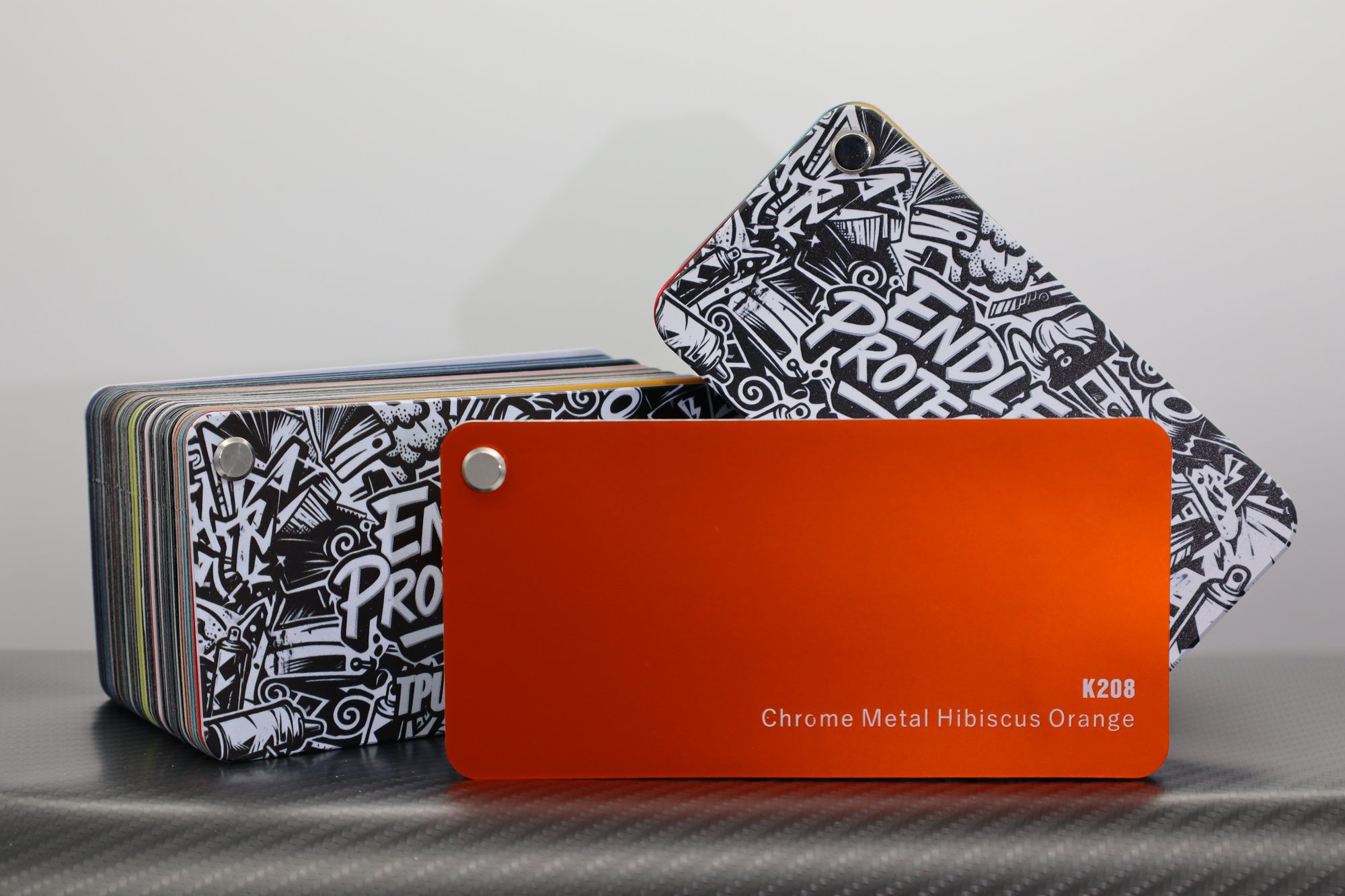 LIQUID/CHROME ORANGE/GELB/ROT ENDLESS PROTECTION FILM