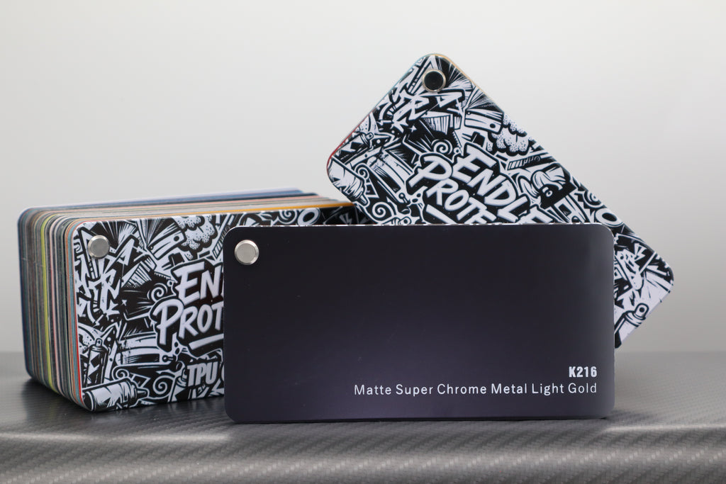 Matte Liquid/Chrome Silber/Schwarz/Gold Protection Film