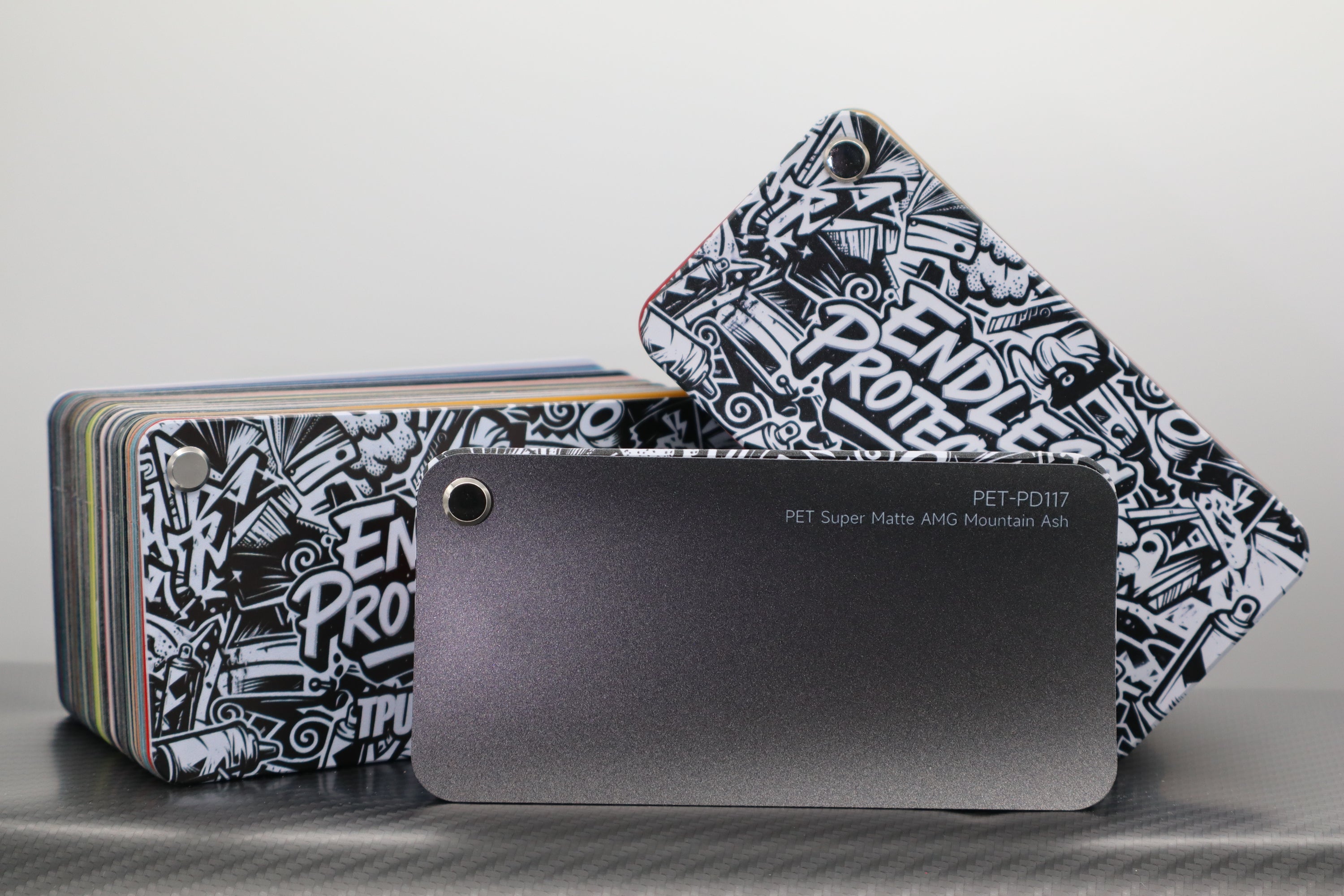 Matte Grau Endless Wrapping Film