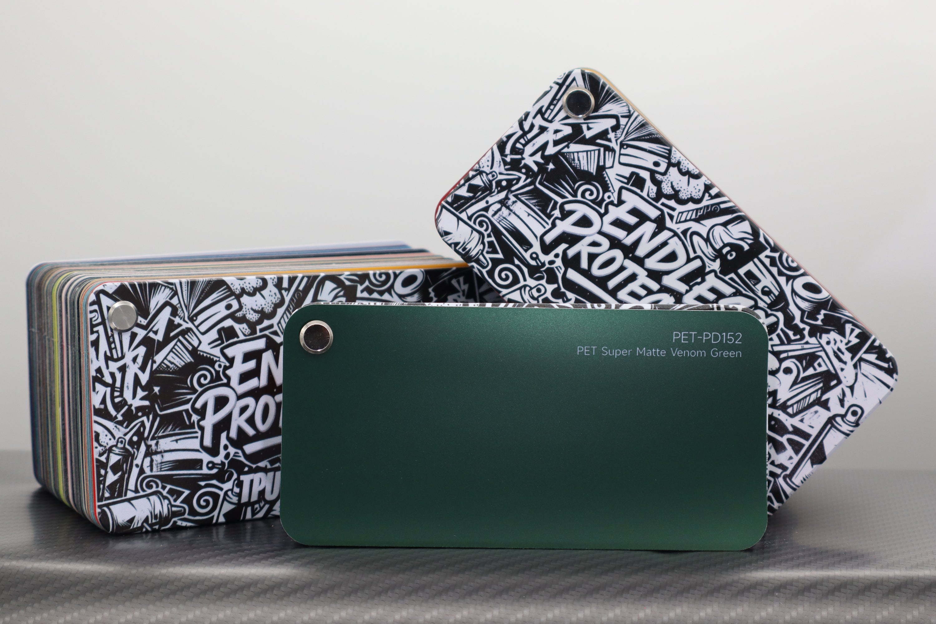 Matte Grün Endless Wrapping Film
