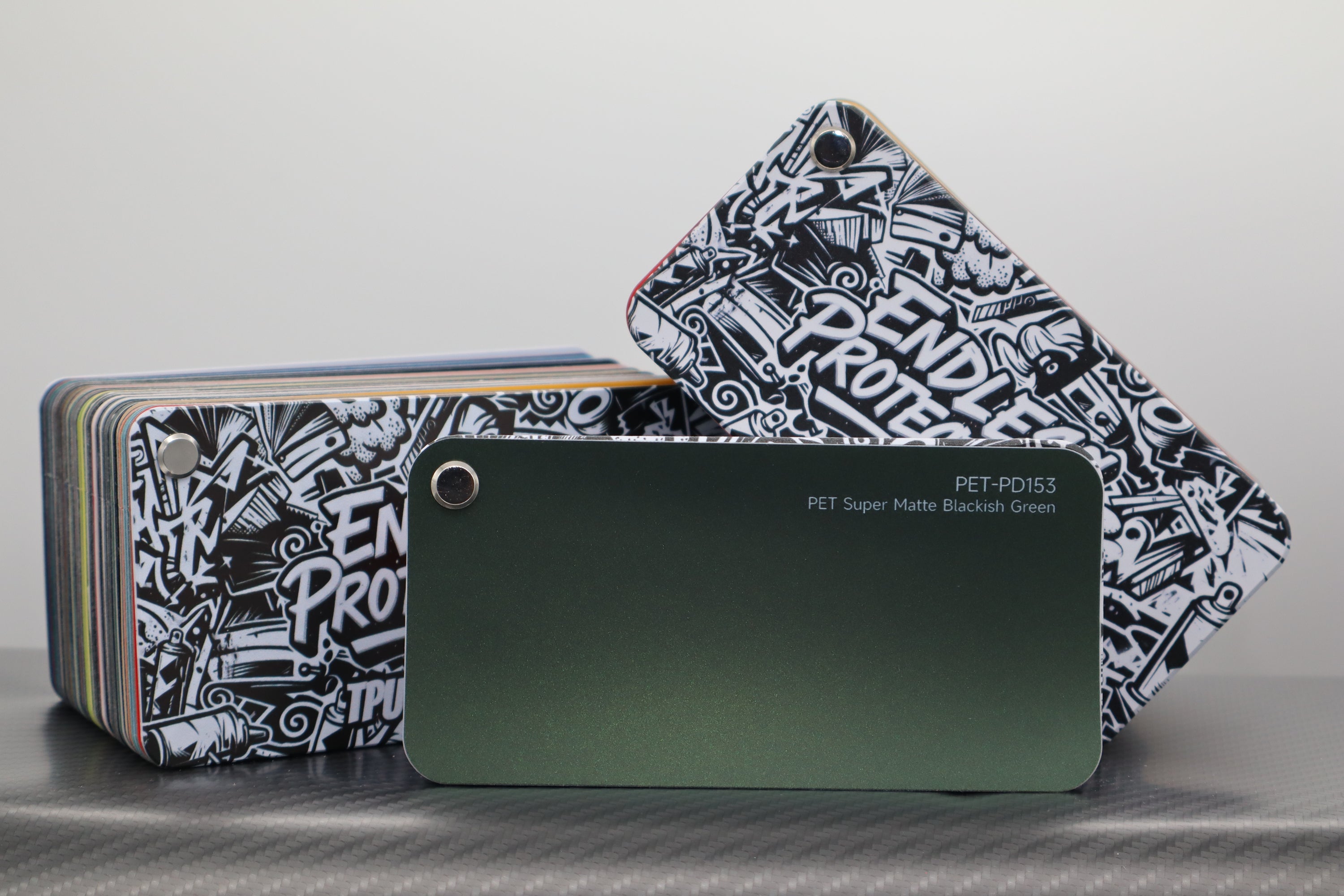 Matte Grün Endless Wrapping Film