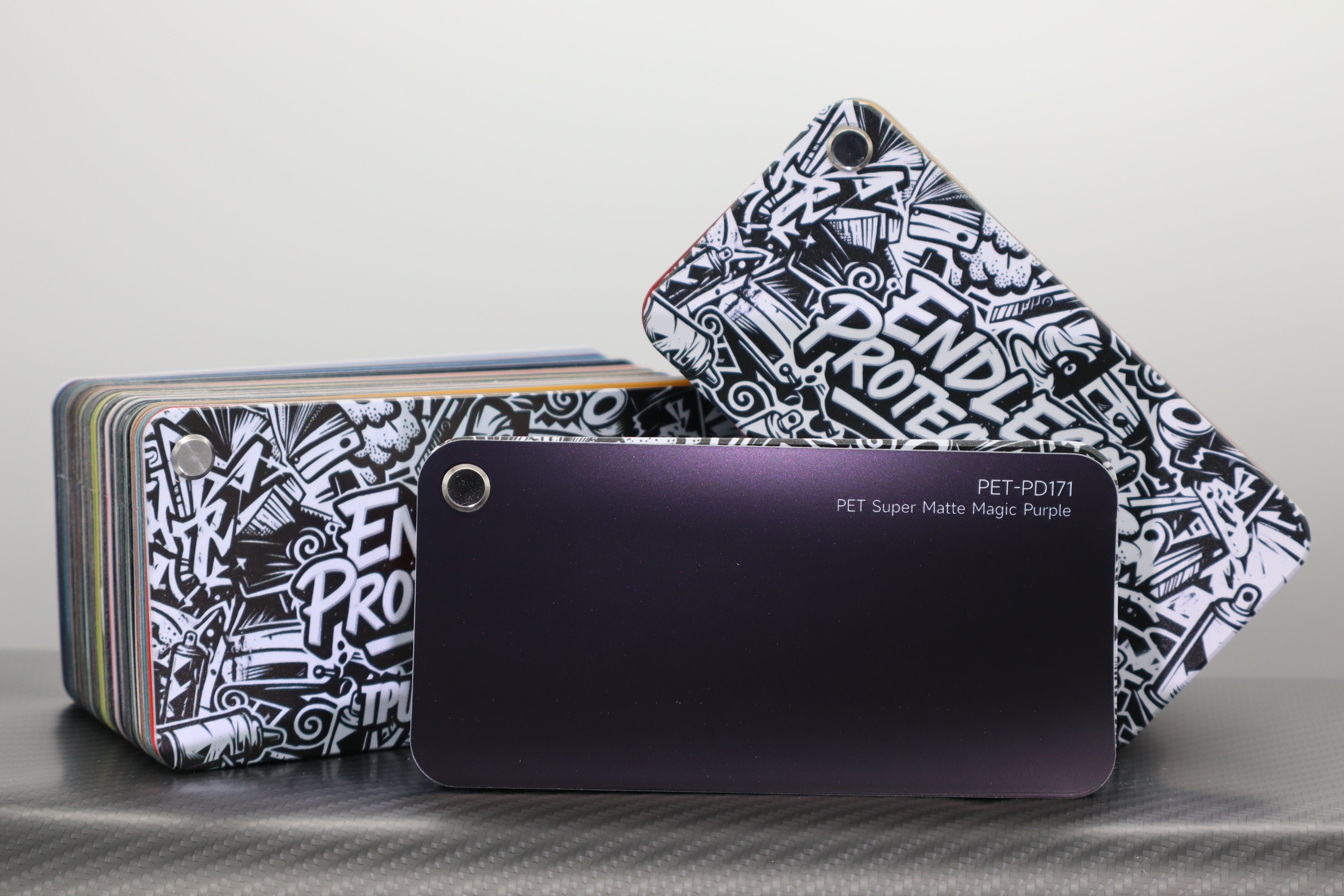 Matte Lila Endless Wrapping Film