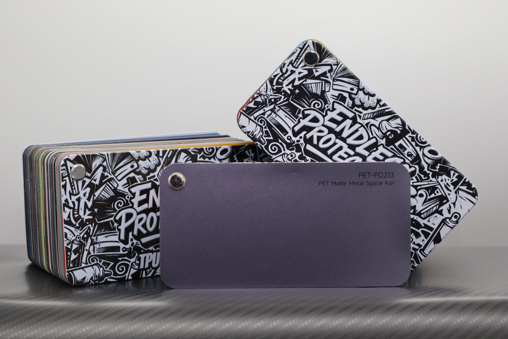 Matte Grau Endless Wrapping Film