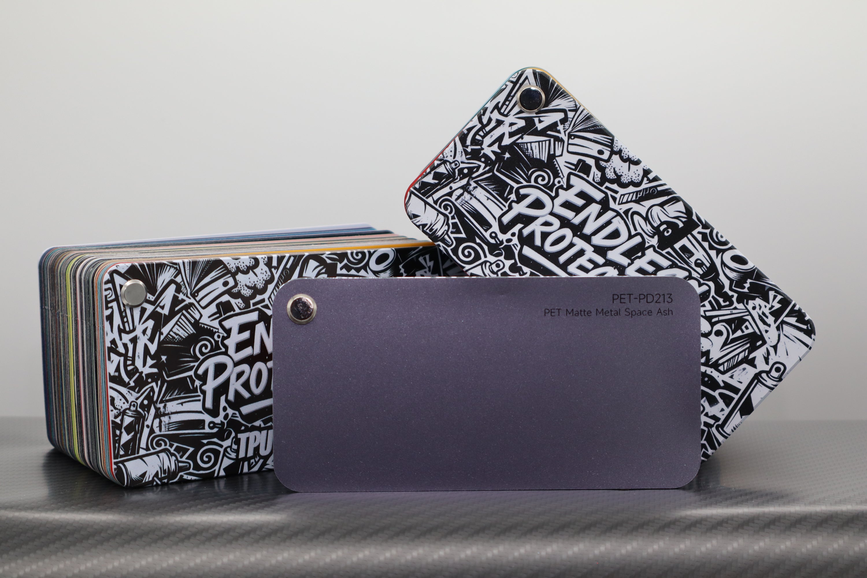 Matte Grau Endless Wrapping Film