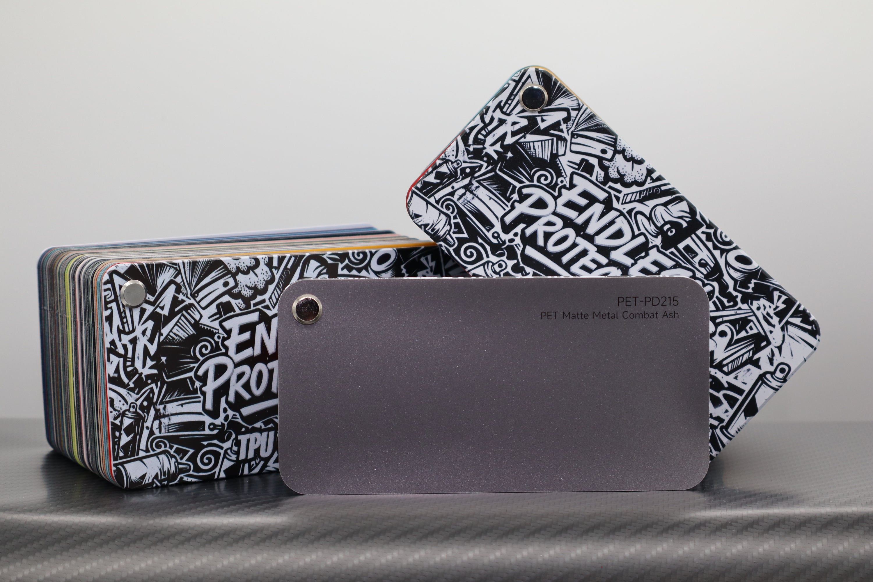 Matte Grau Endless Wrapping Film