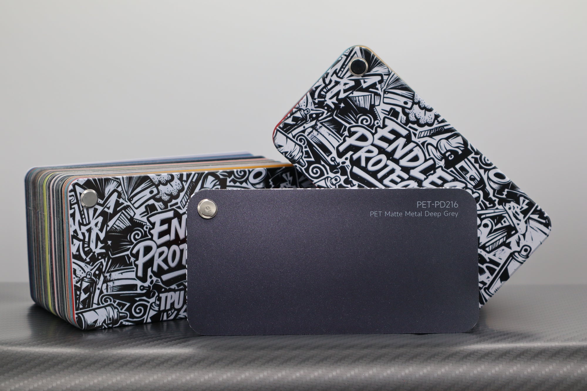 Matte Grau Endless Wrapping Film