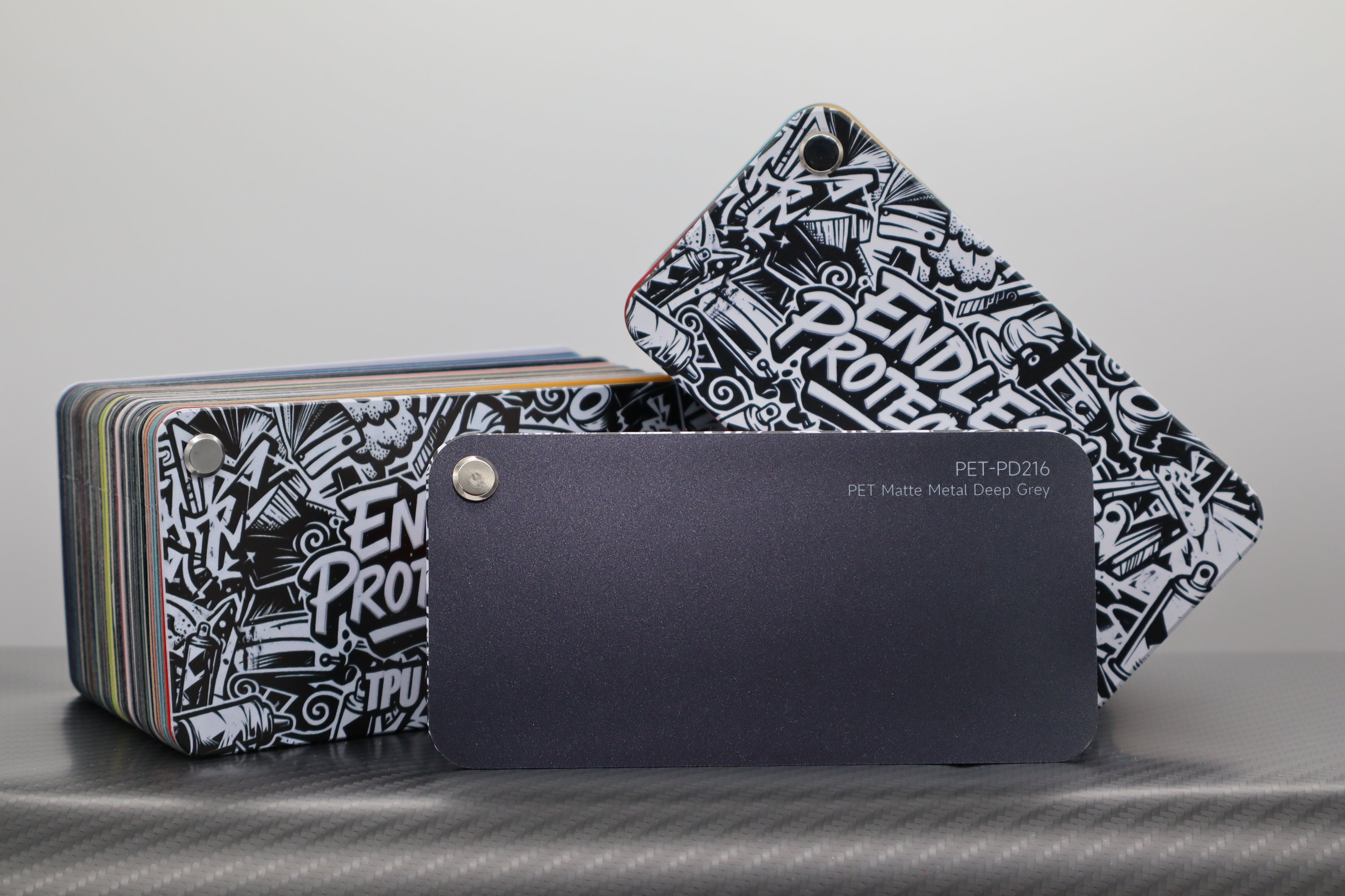 Matte Grau Endless Wrapping Film