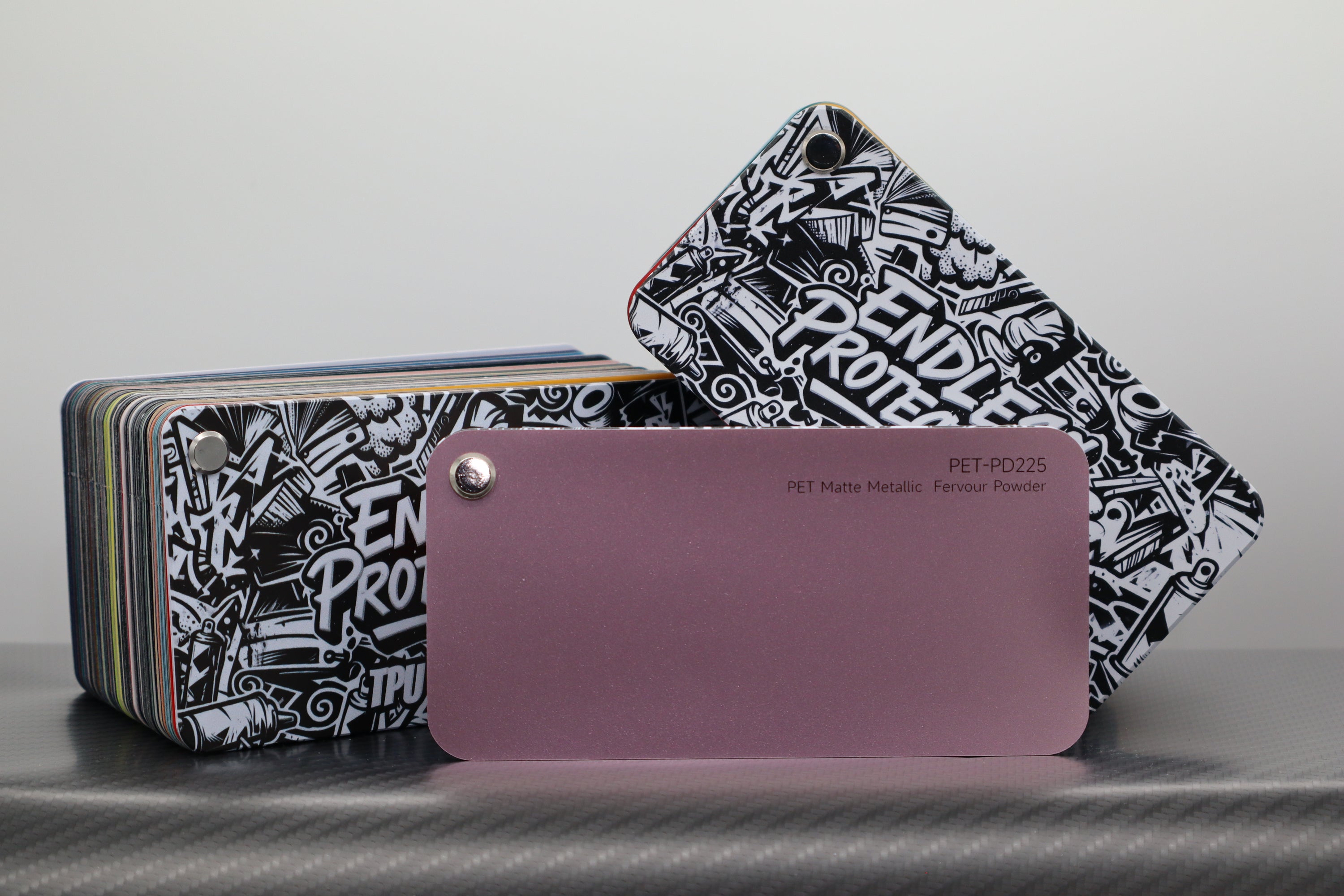 Matte Rosa Cherry Champagne Endless Wrapping Film