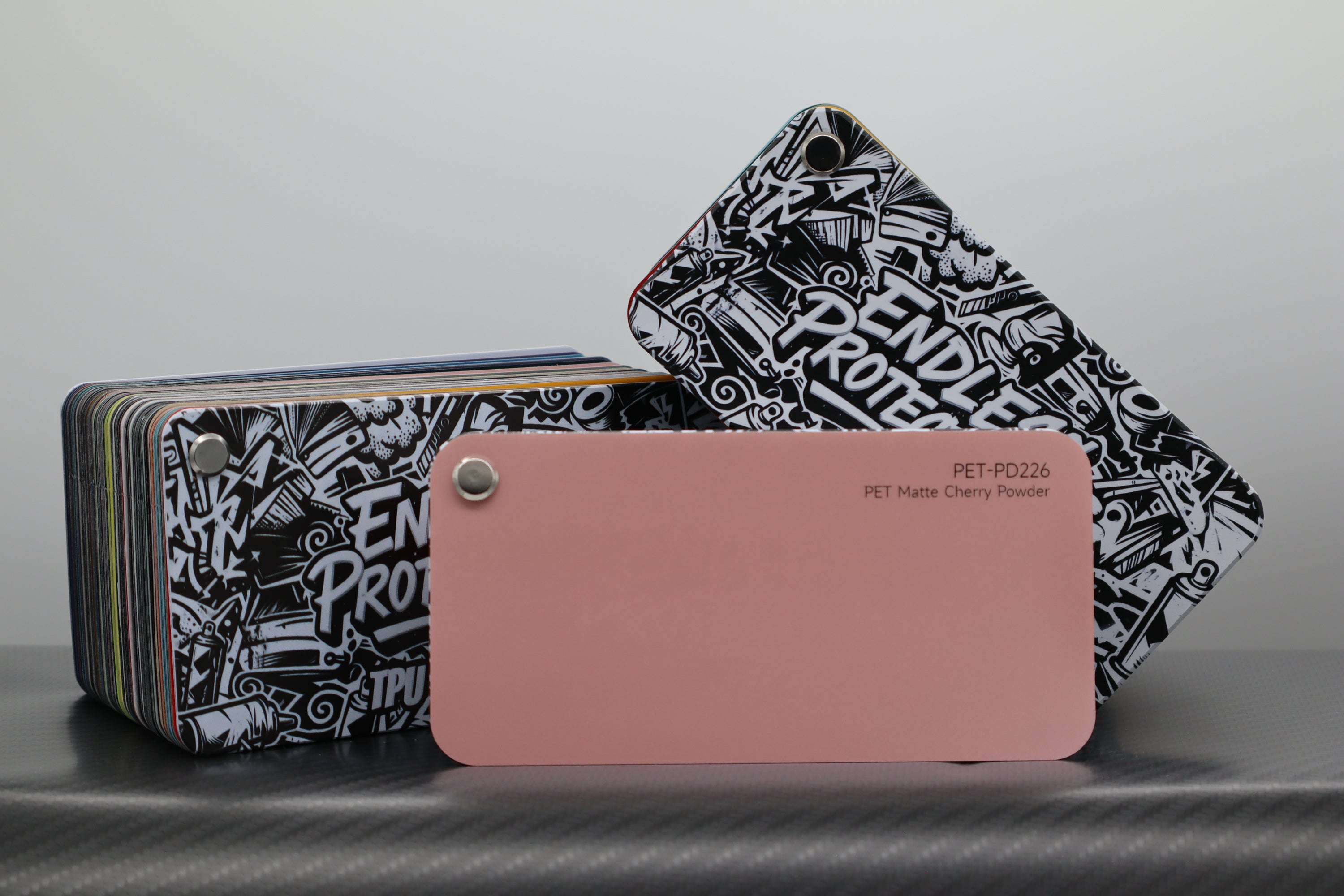 Matte Rosa Cherry Champagne Endless Wrapping Film