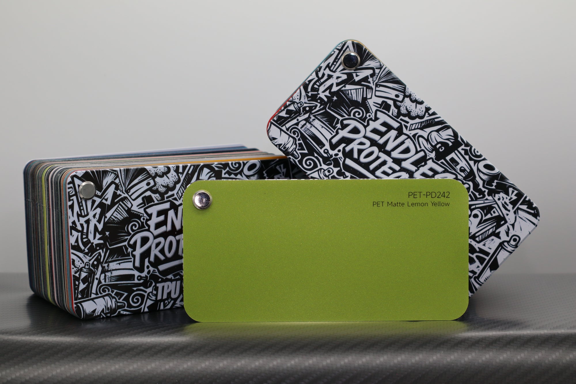 Matte Gelb Endless Wrapping Film