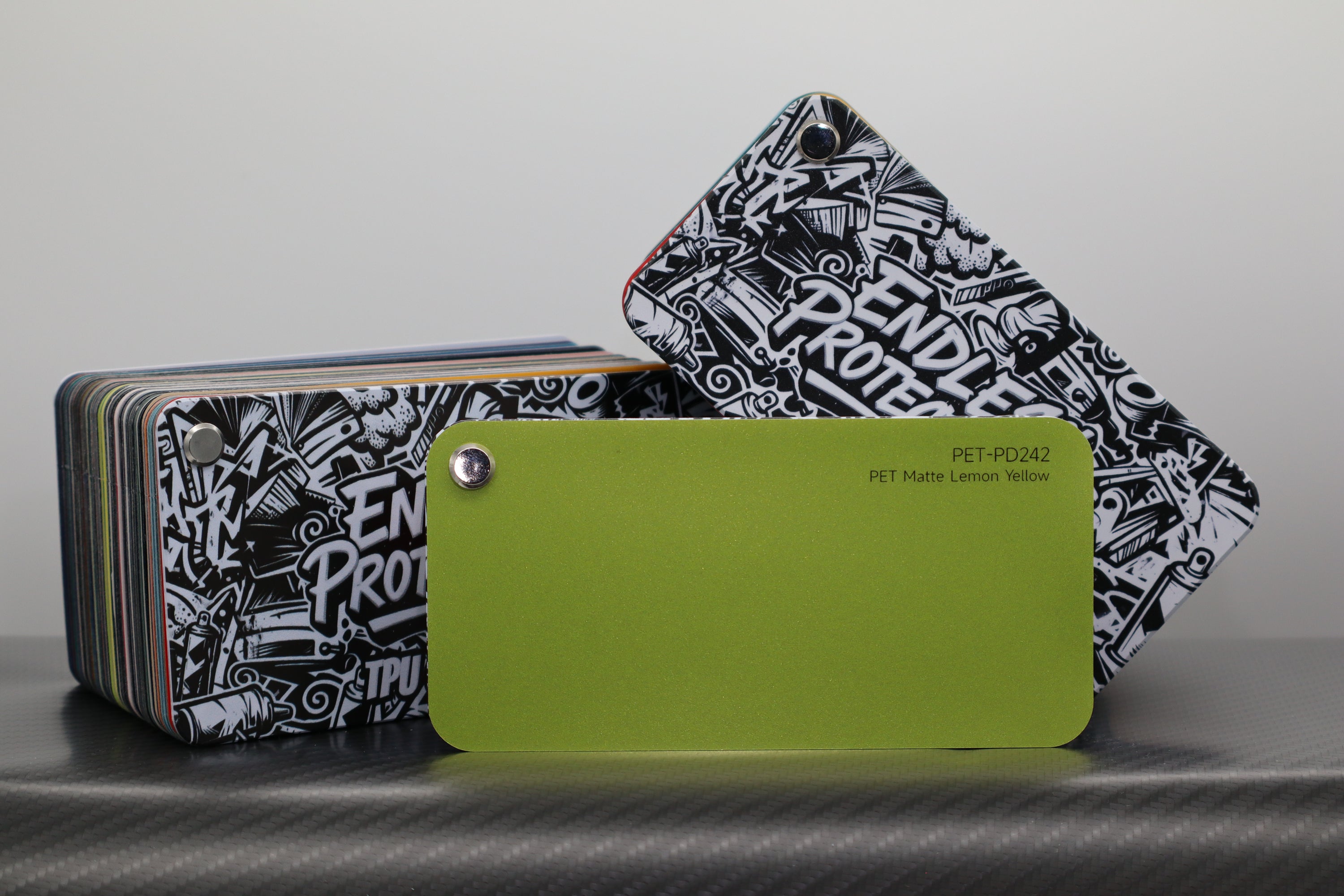 Matte Gelb Endless Wrapping Film