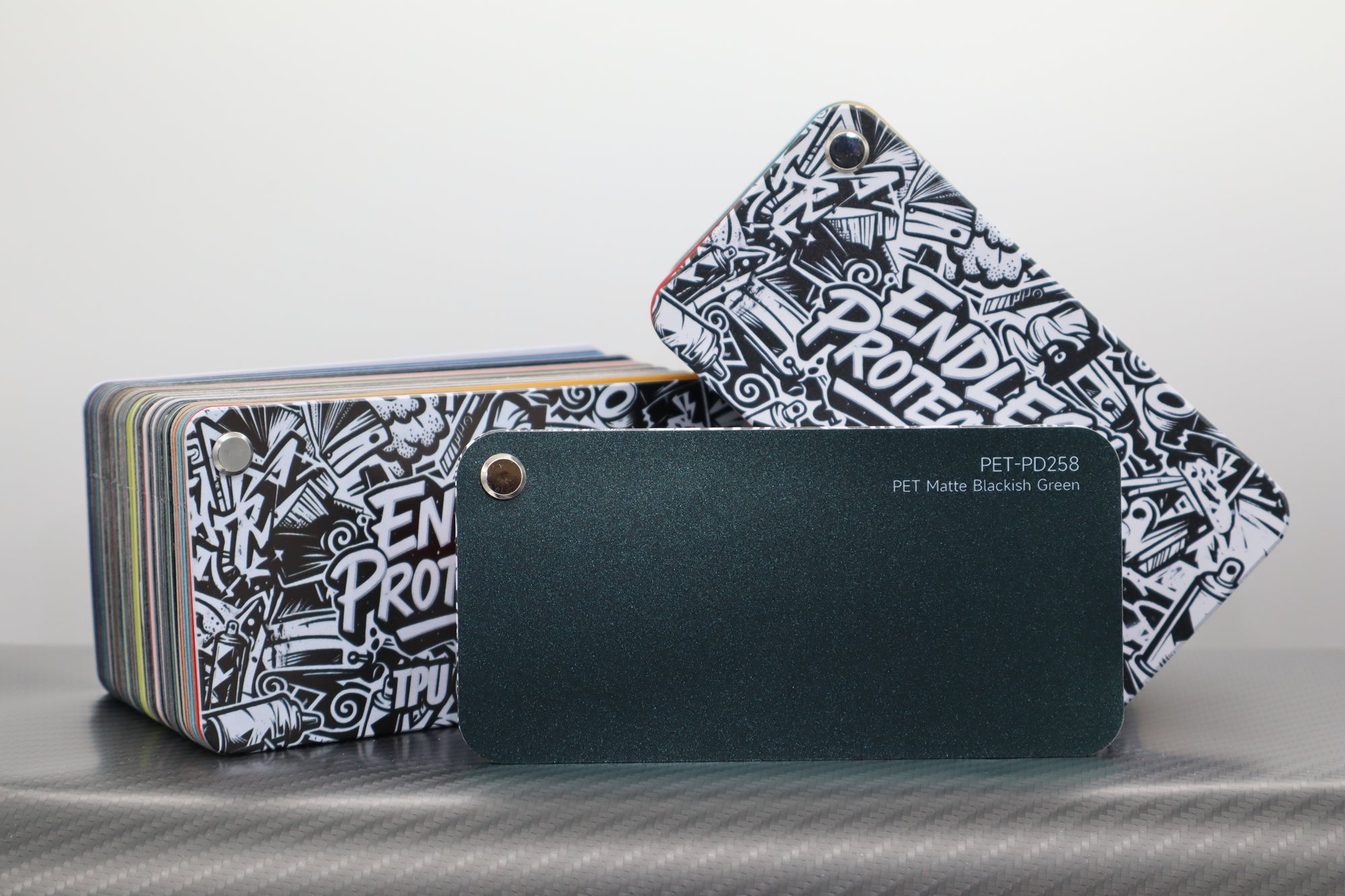 Matte Grün Endless Wrapping Film