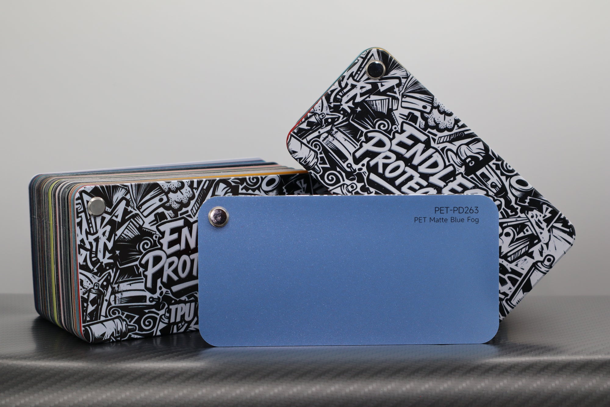 Matte Blau Endless Wrapping Film