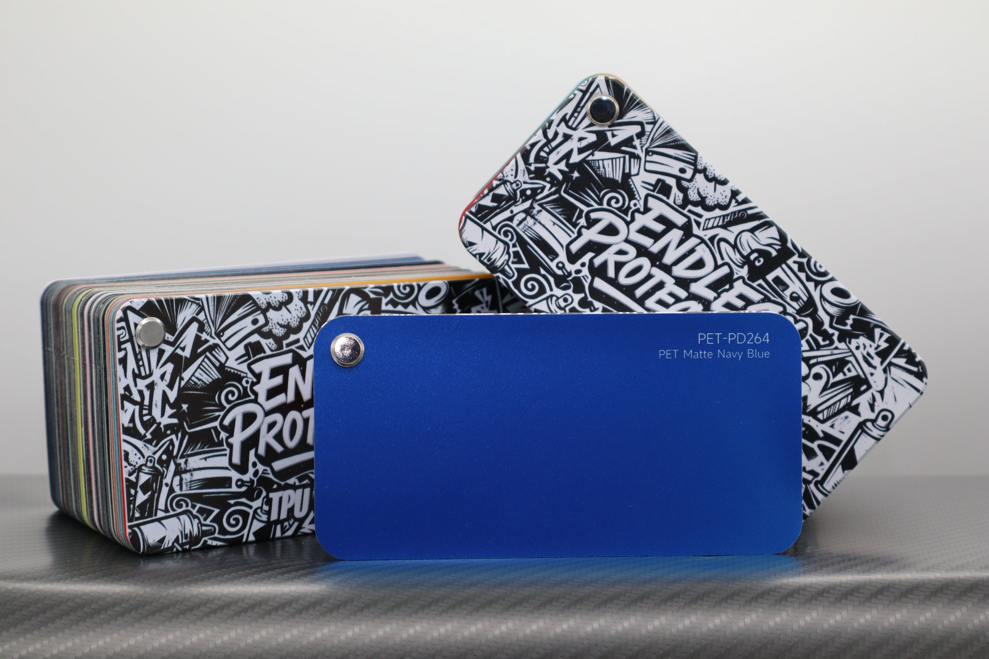 Matte Blau Endless Wrapping Film
