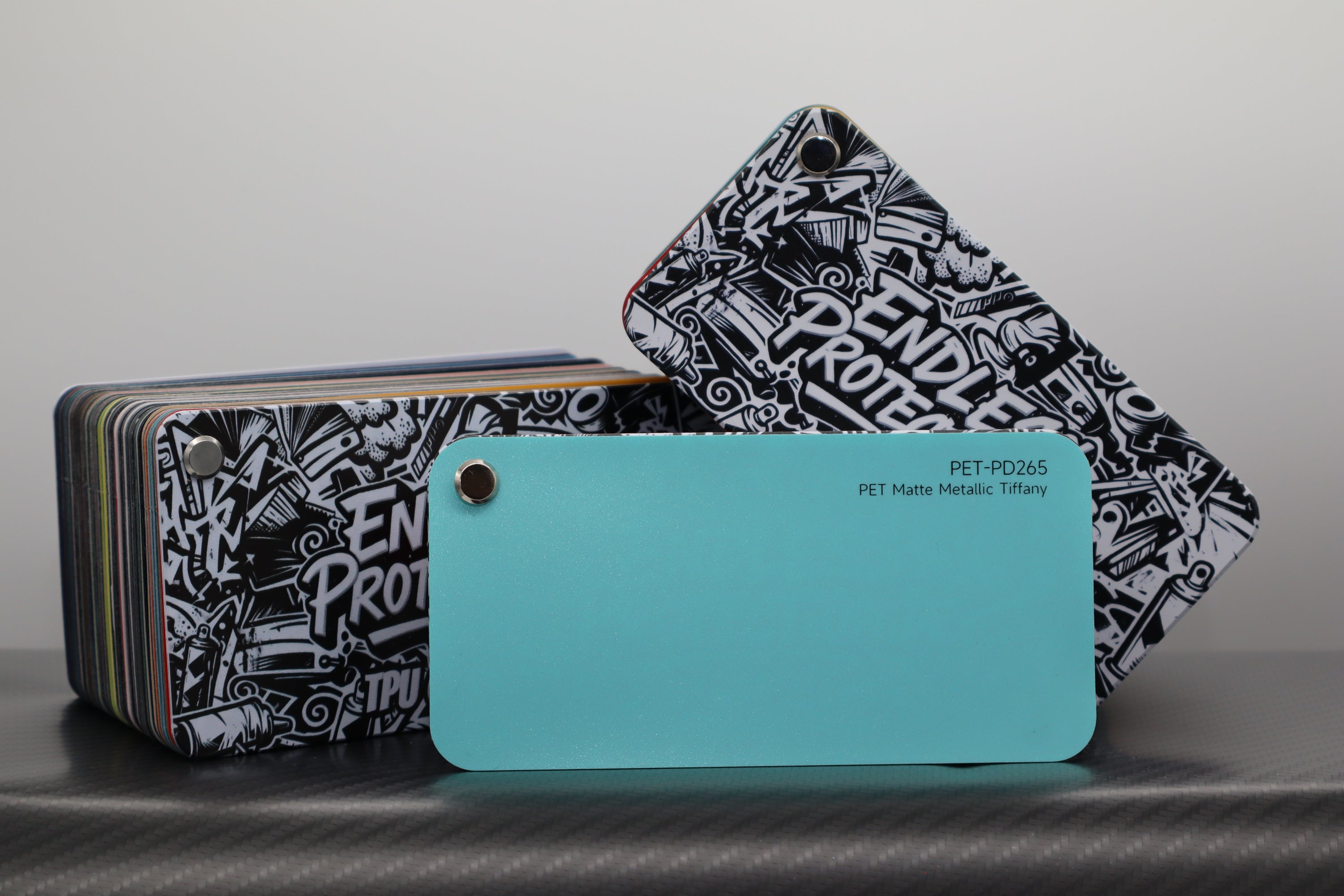 Matte Blau Endless Wrapping Film