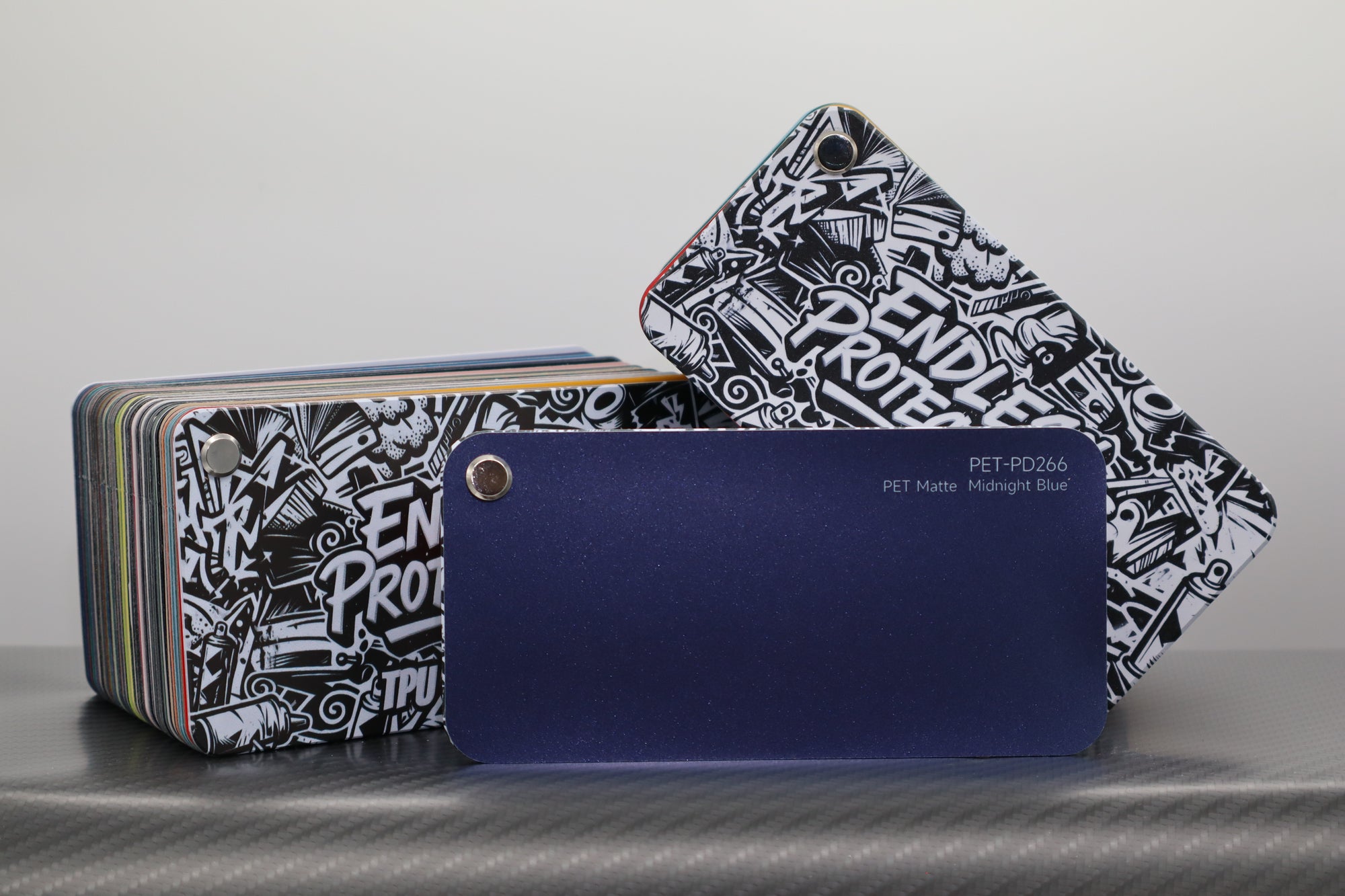 Matte Blau Endless Wrapping Film