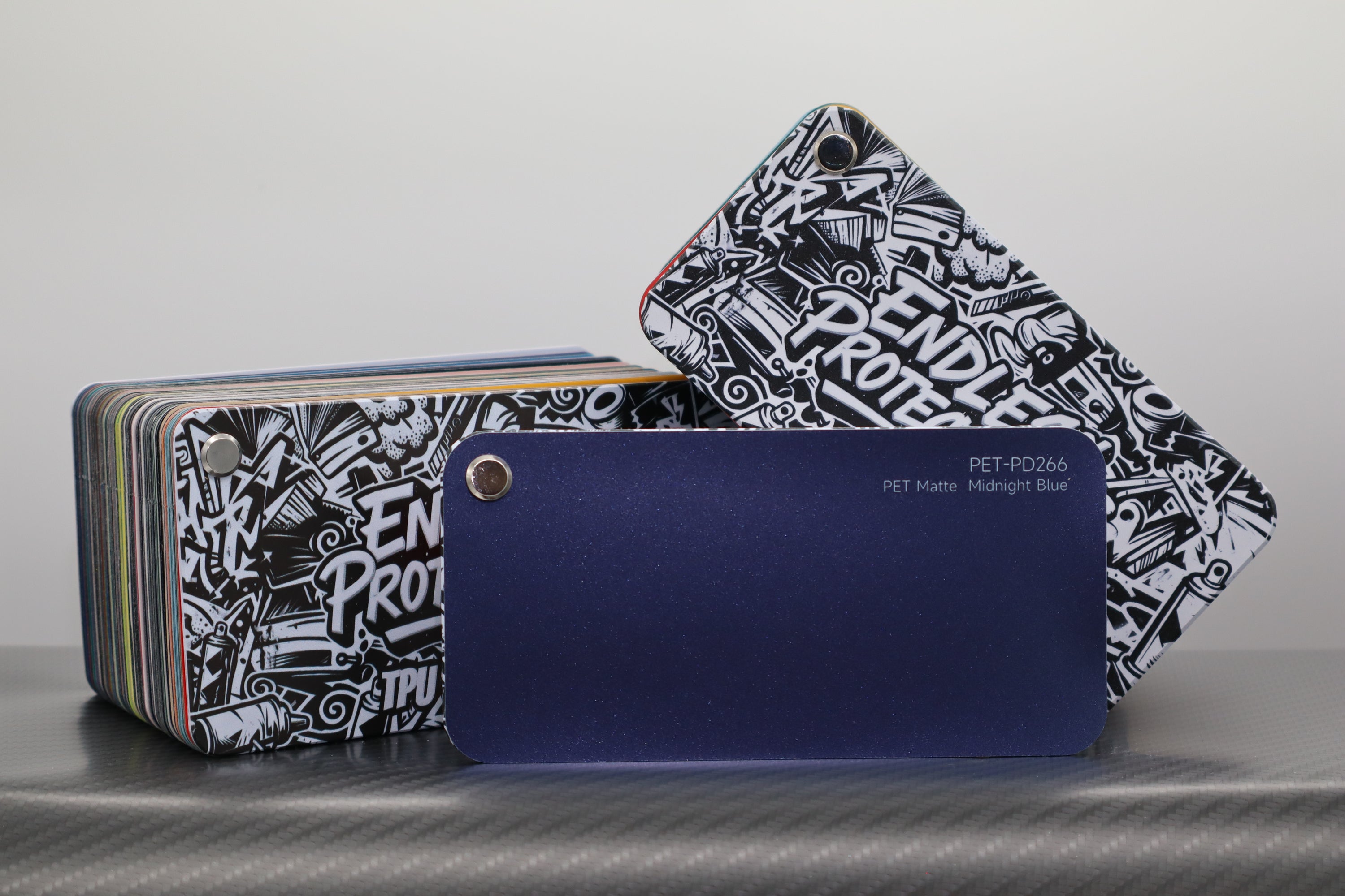 Matte Blau Endless Wrapping Film