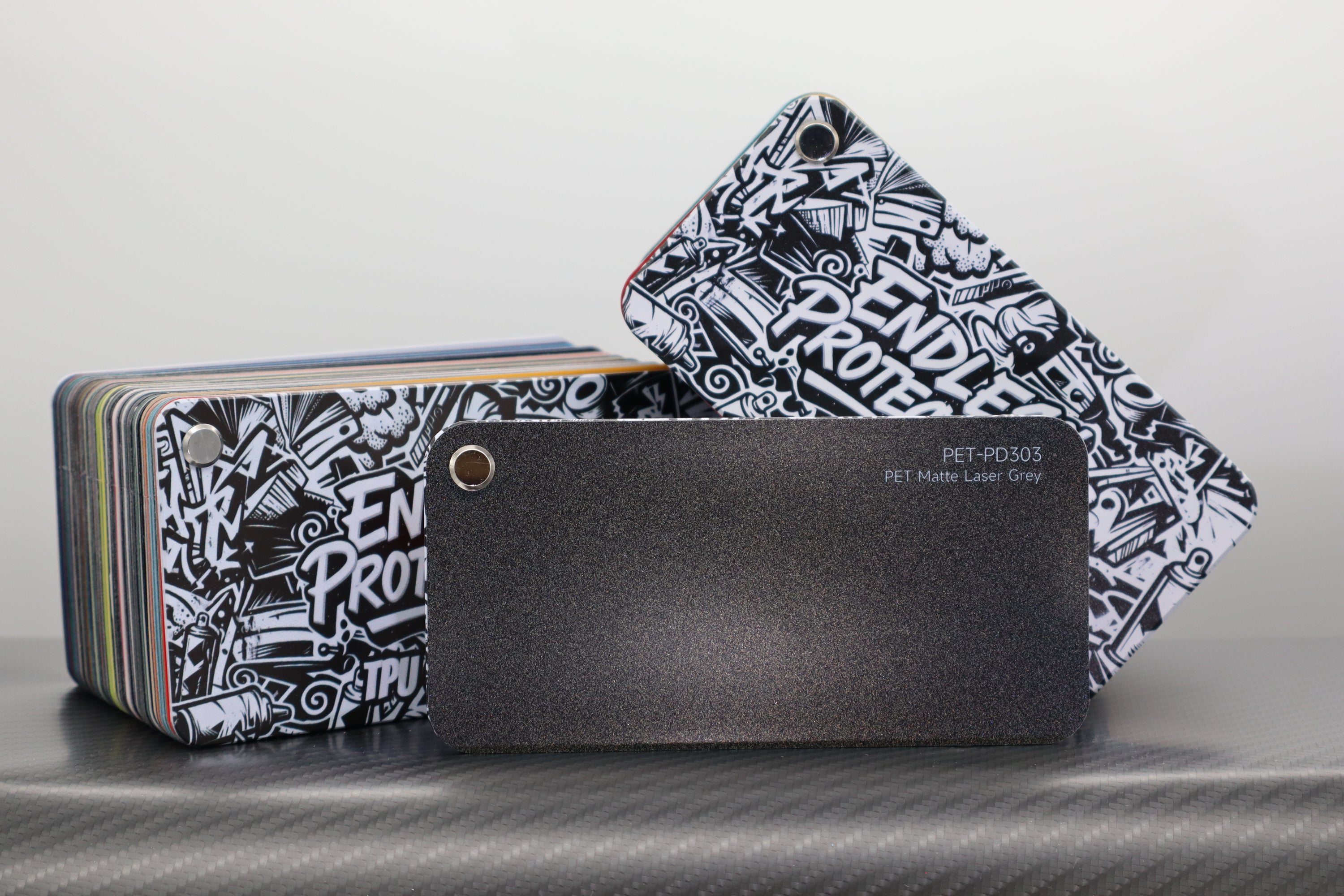 Matte Grau Endless Wrapping Film