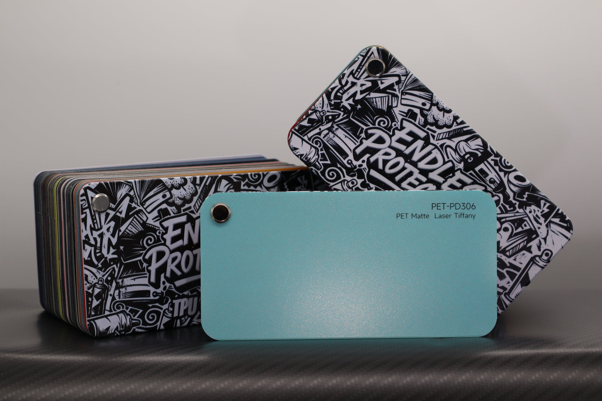 Matte Blau Endless Wrapping Film