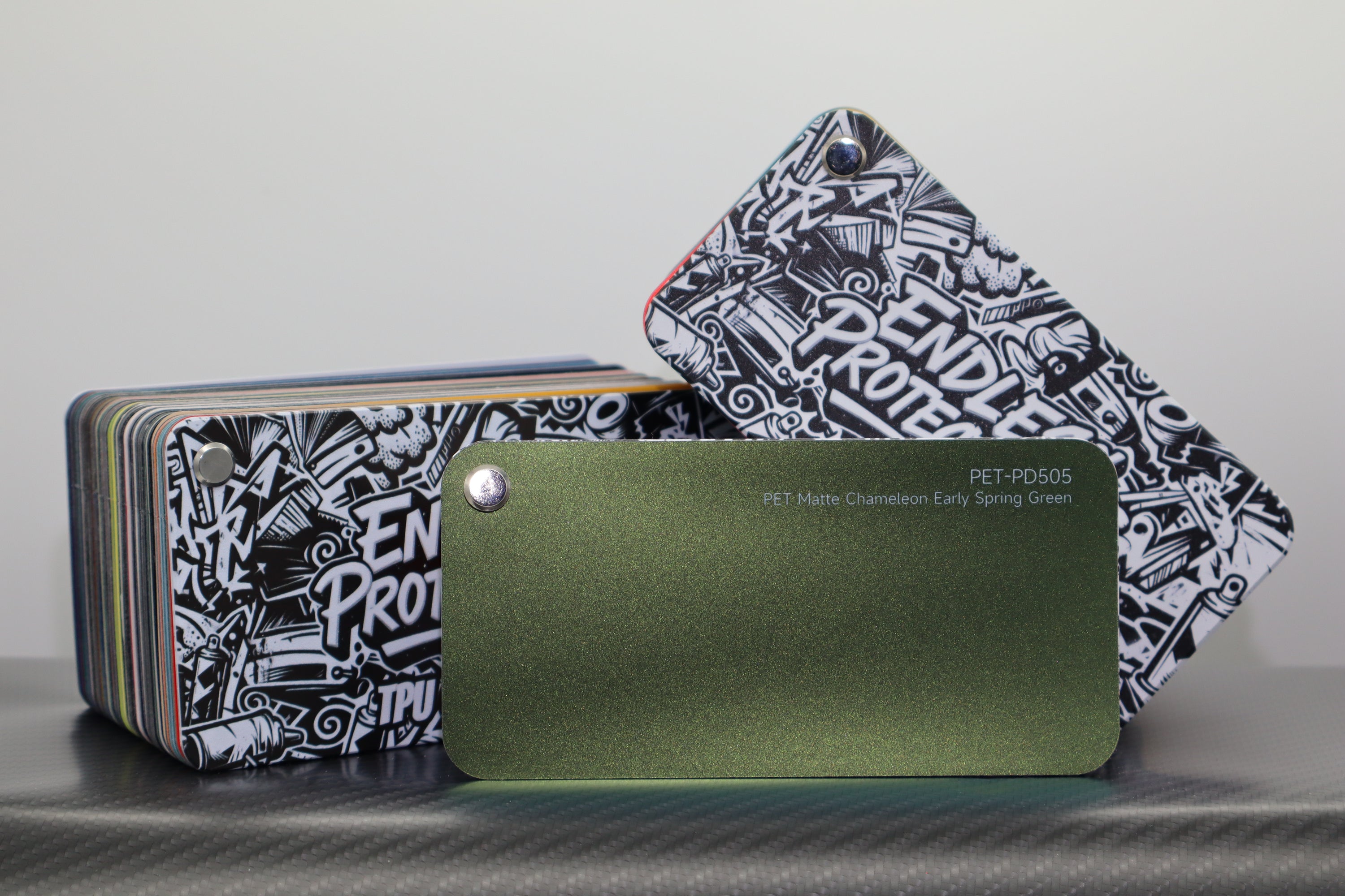 Matte Grün Endless Wrapping Film