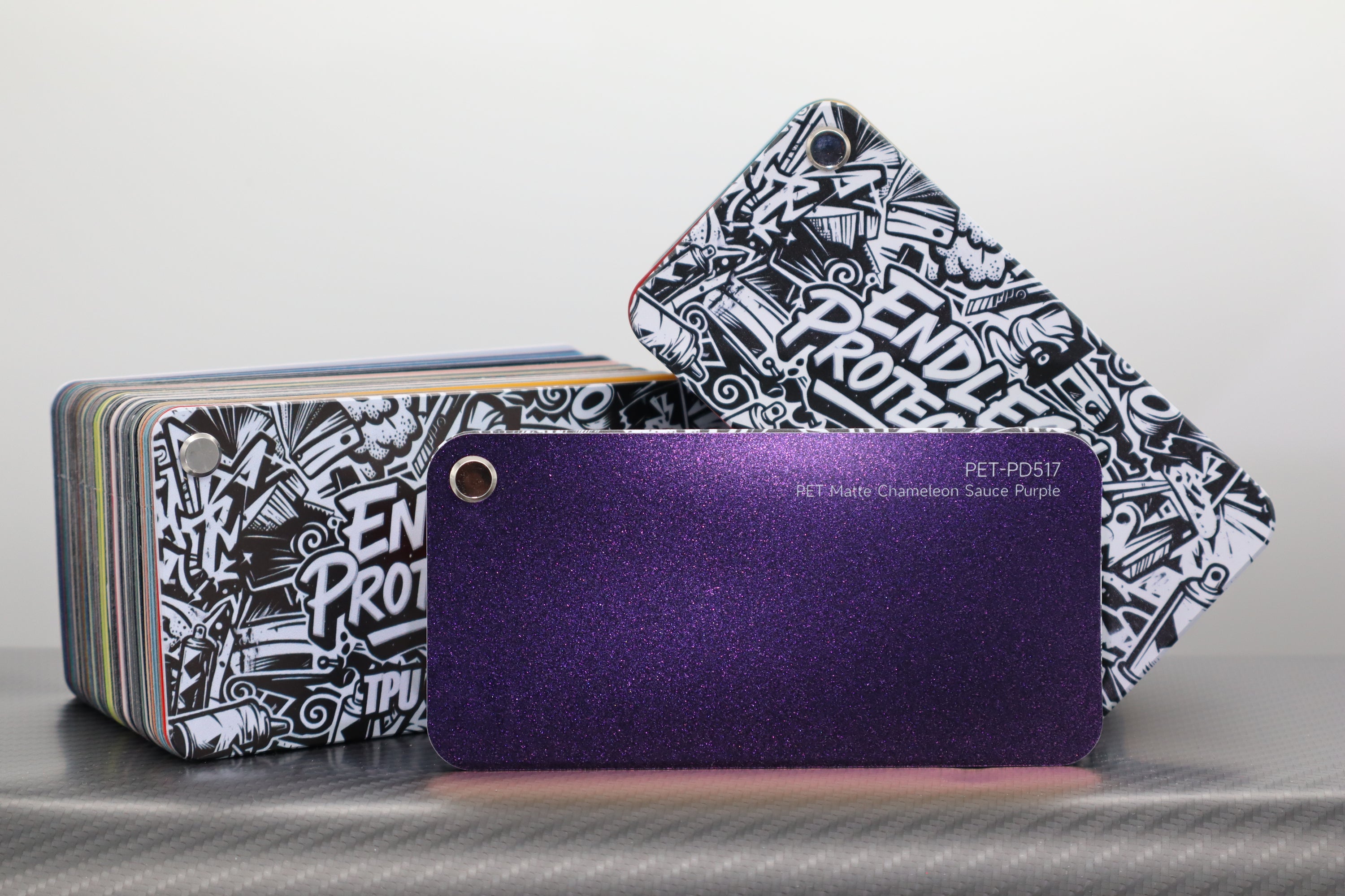 Matte Lila Endless Wrapping Film