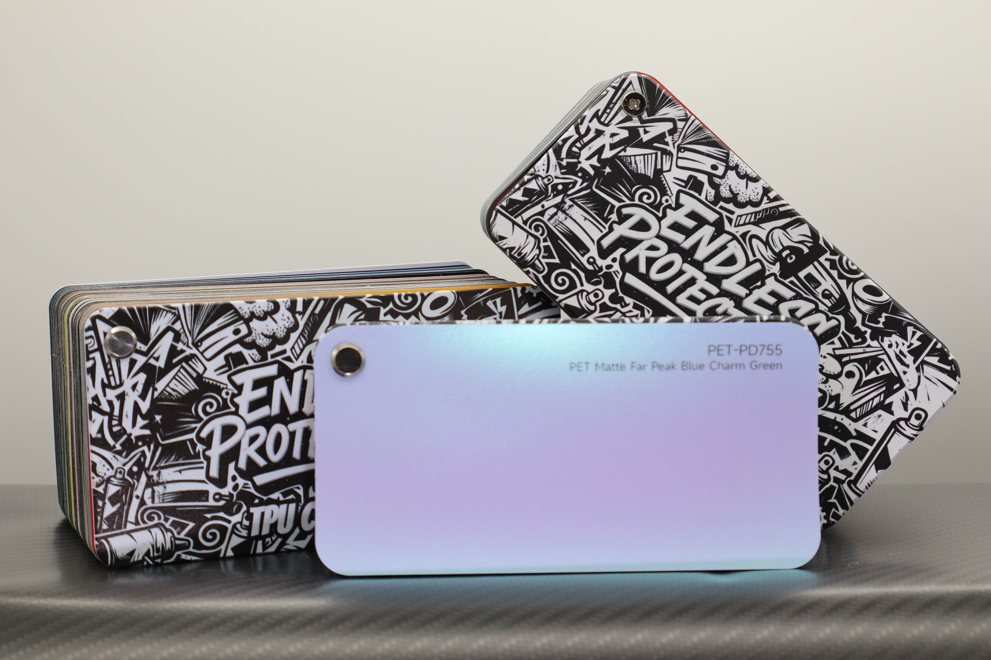 Matte Blau Endless Wrapping Film