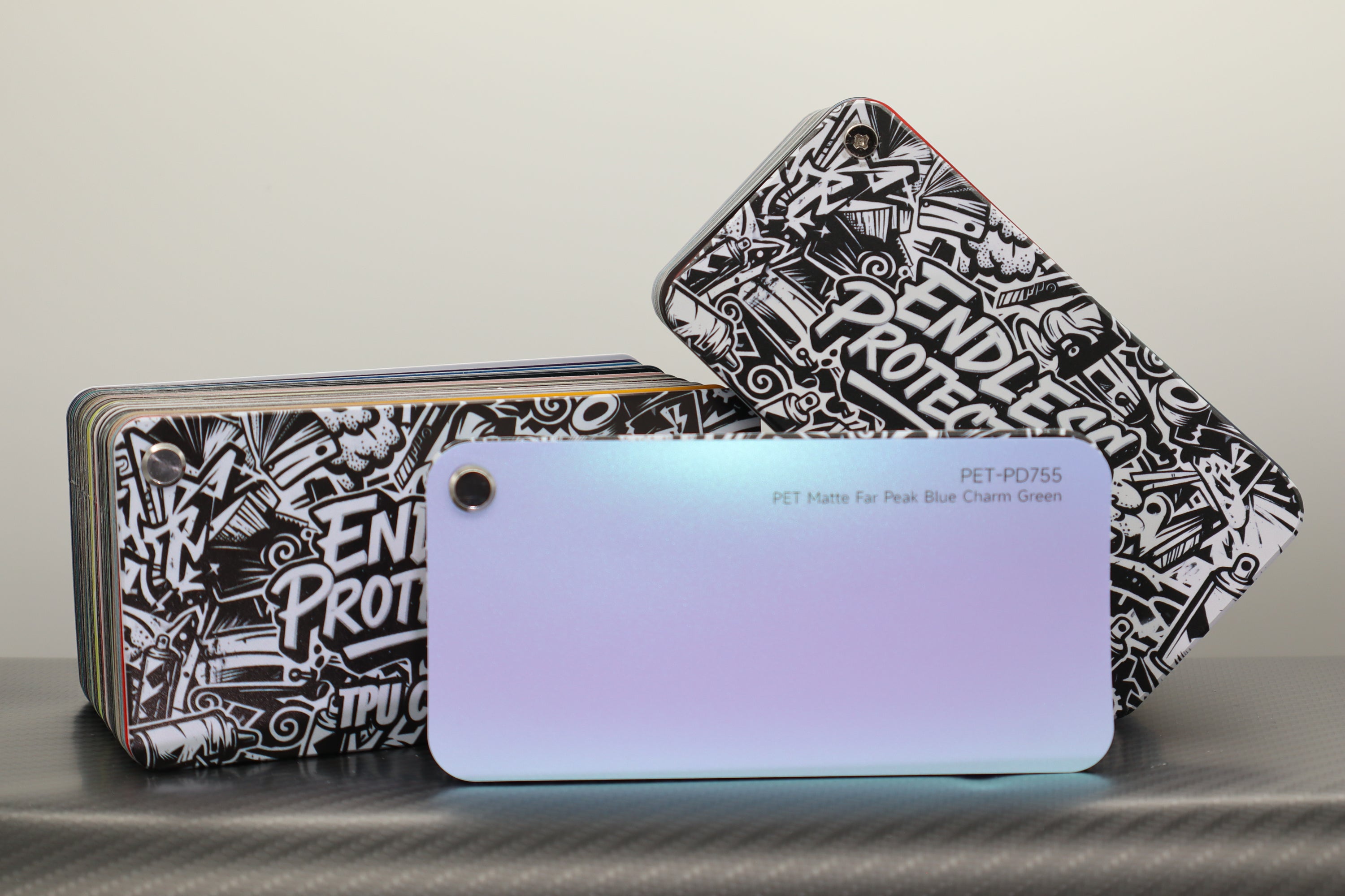 Matte Blau Endless Wrapping Film