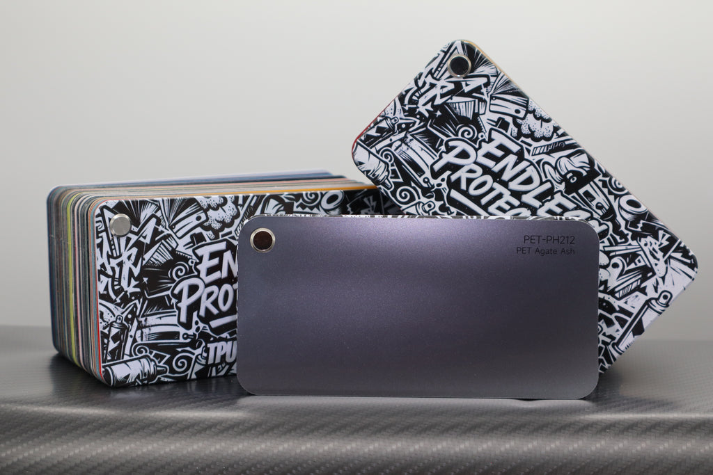 Metallic Grau Wrapping Film