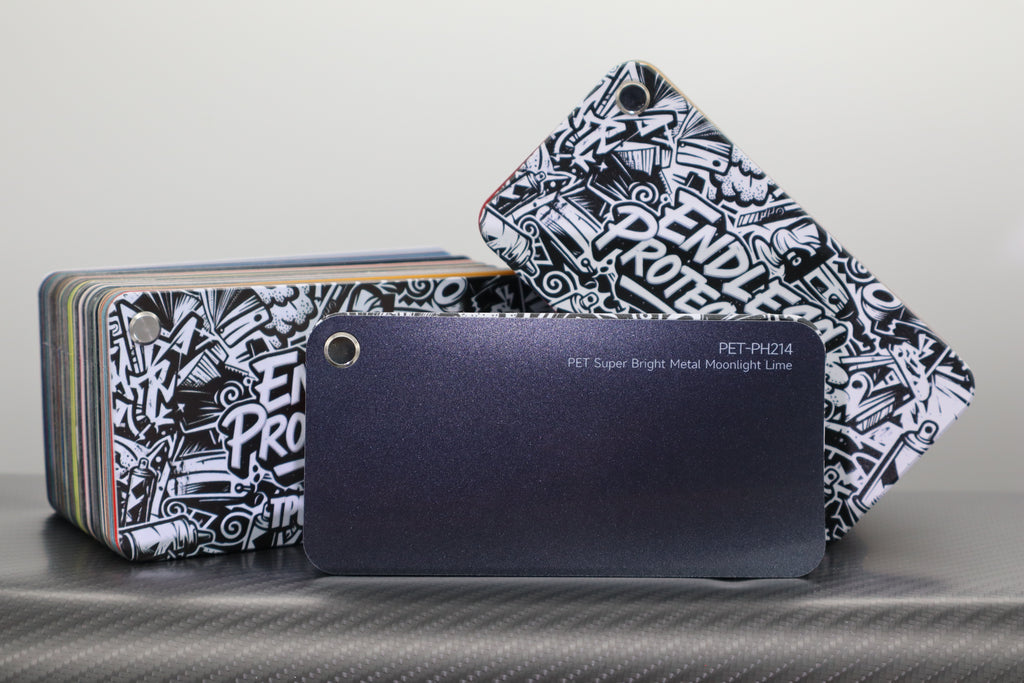 Metallic Grau Wrapping Film