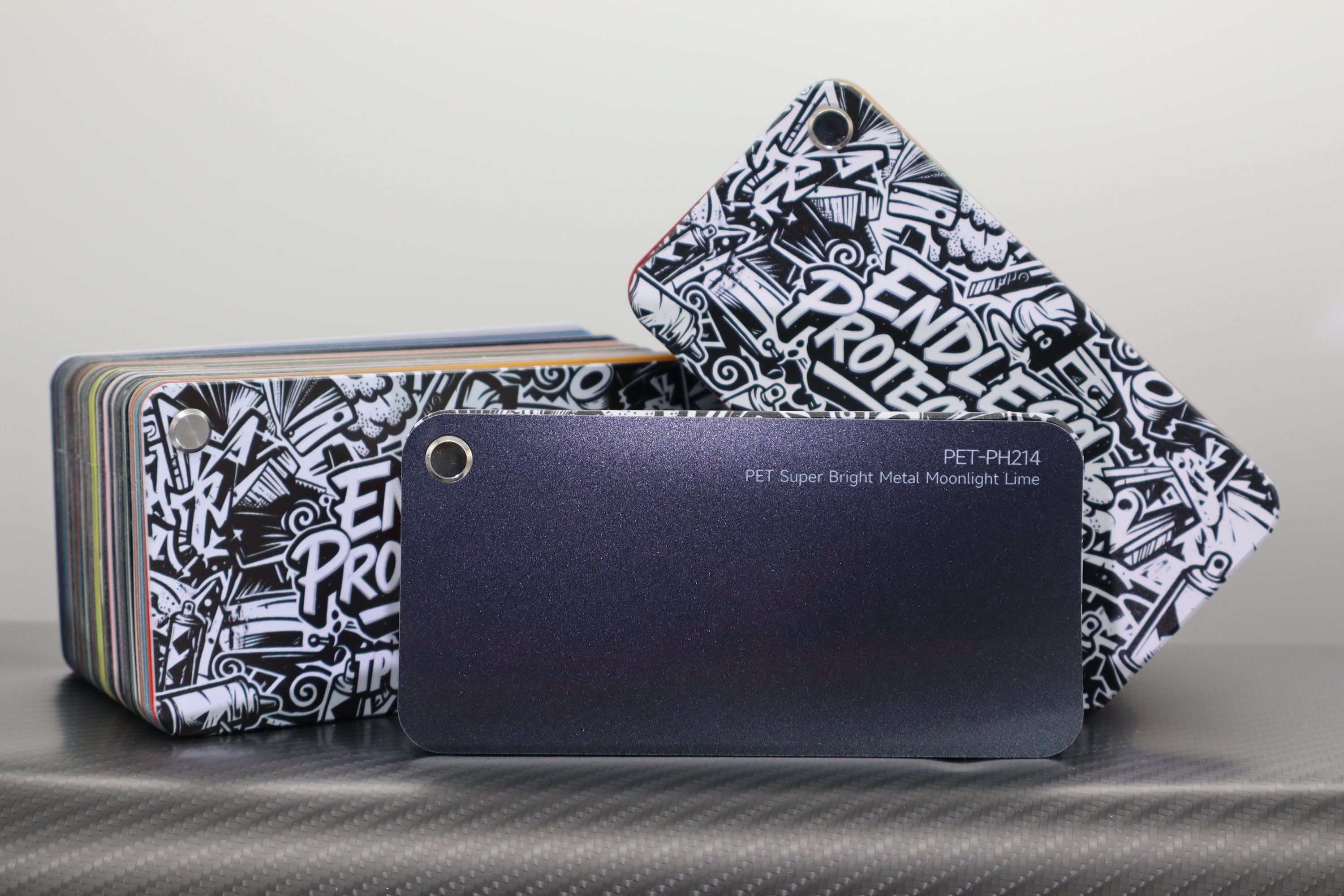 Metallic Grau Endless Wrapping Film