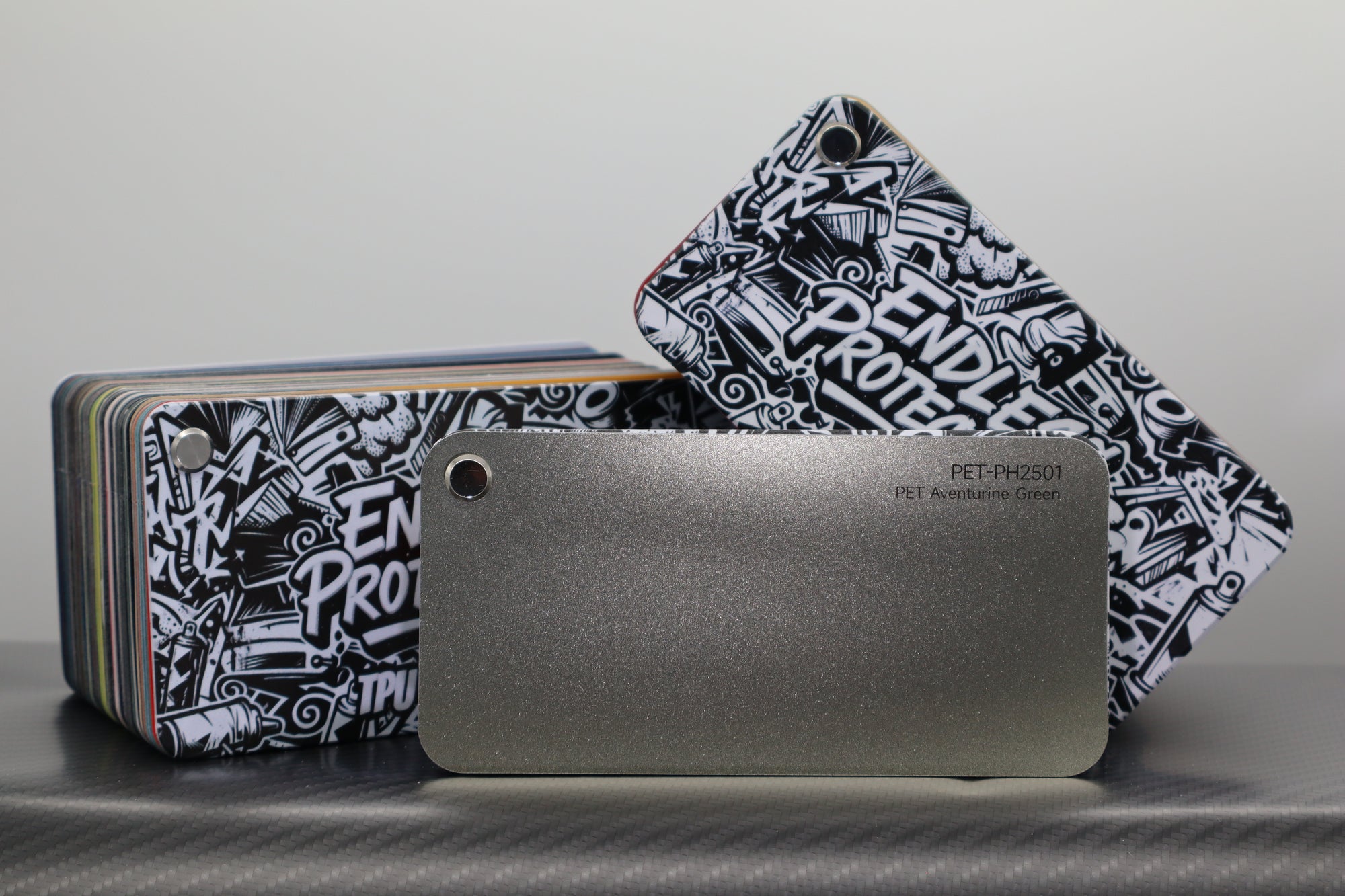 Metallic Hell-Grün Endless Wrapping Film