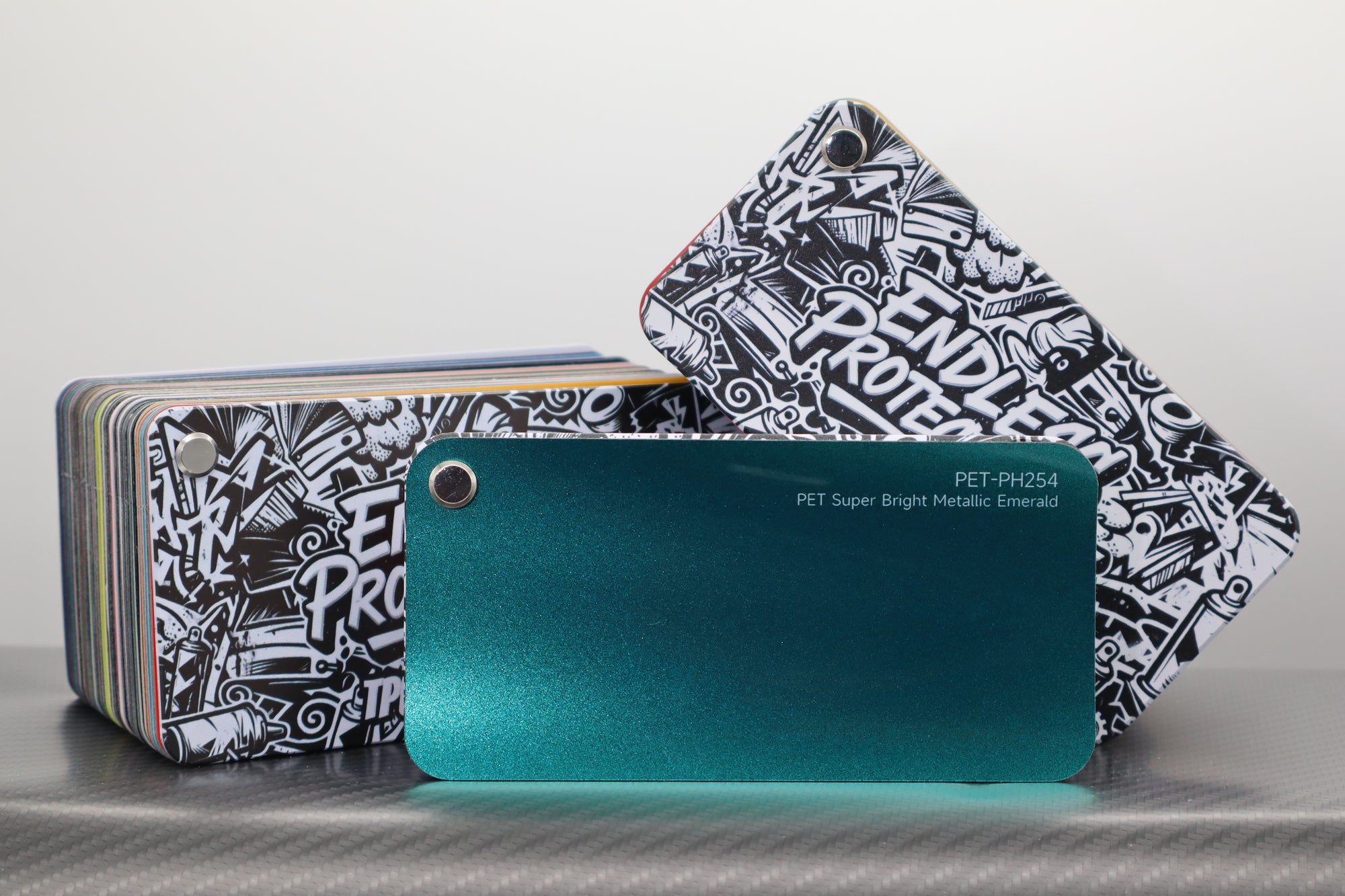 Metallic Hell-Grün Endless Wrapping Film