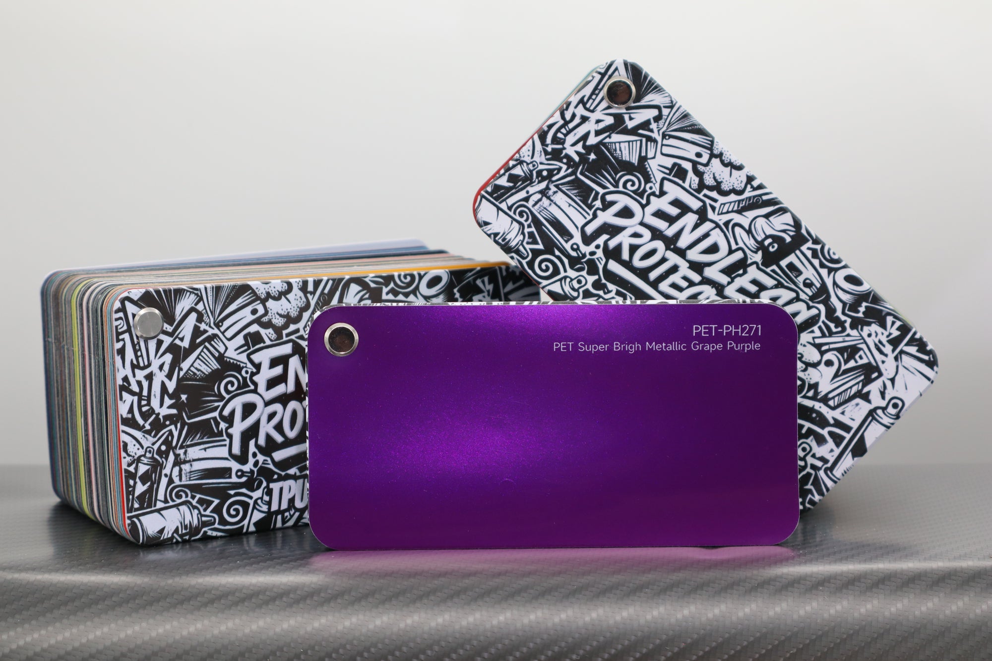 Metallic Lila Endless Wrapping Film
