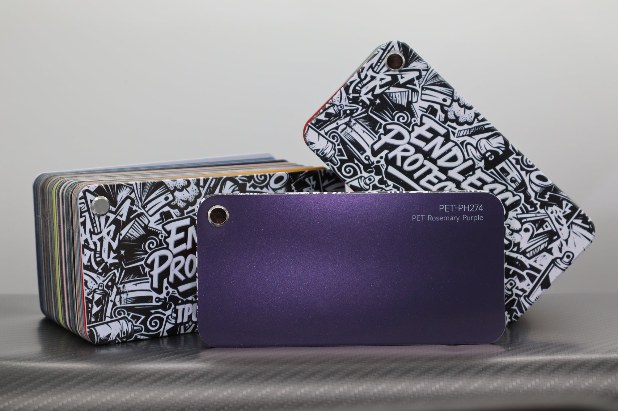 Metallic Lila Endless Wrapping Film