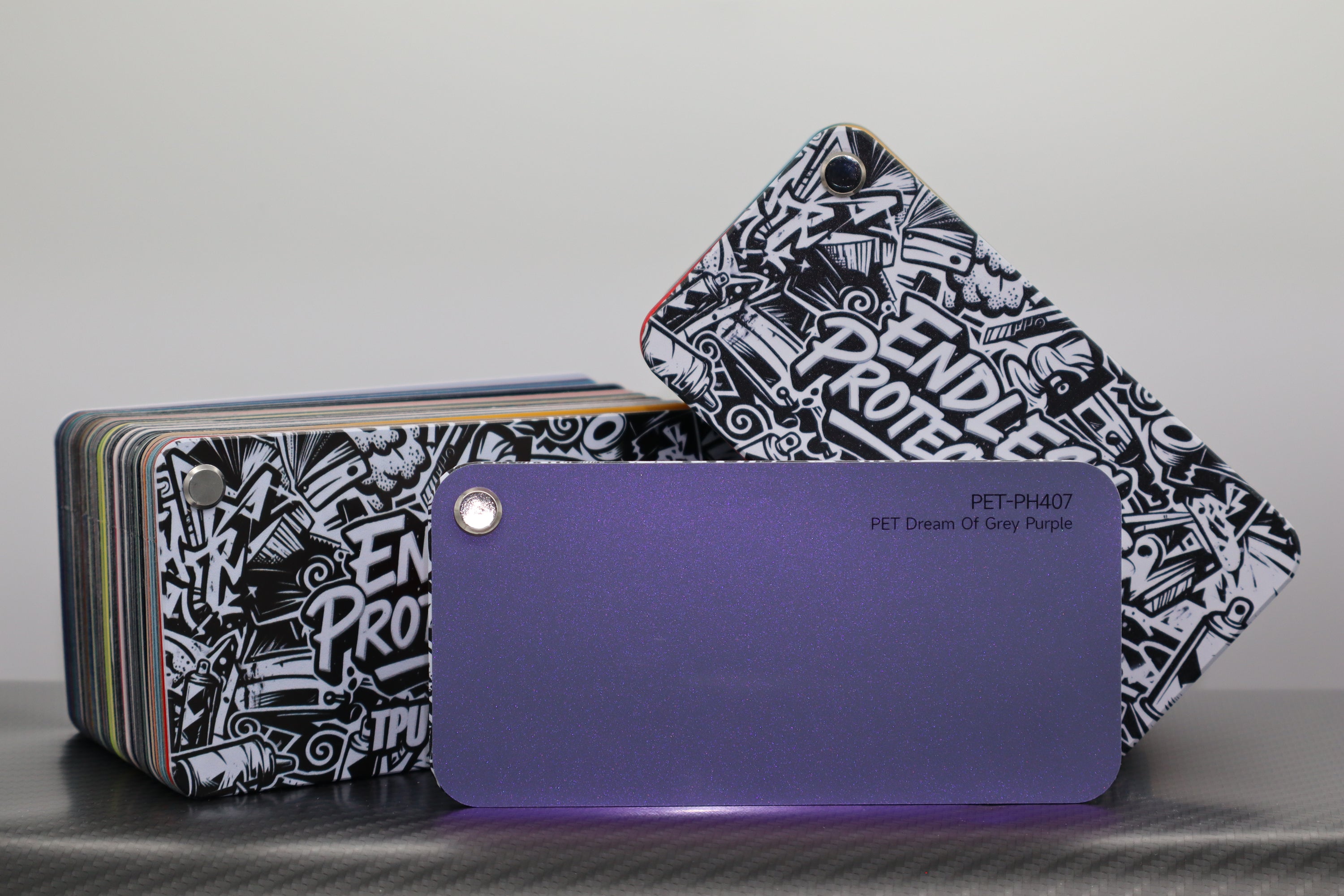 Metallic Lila Endless Wrapping Film