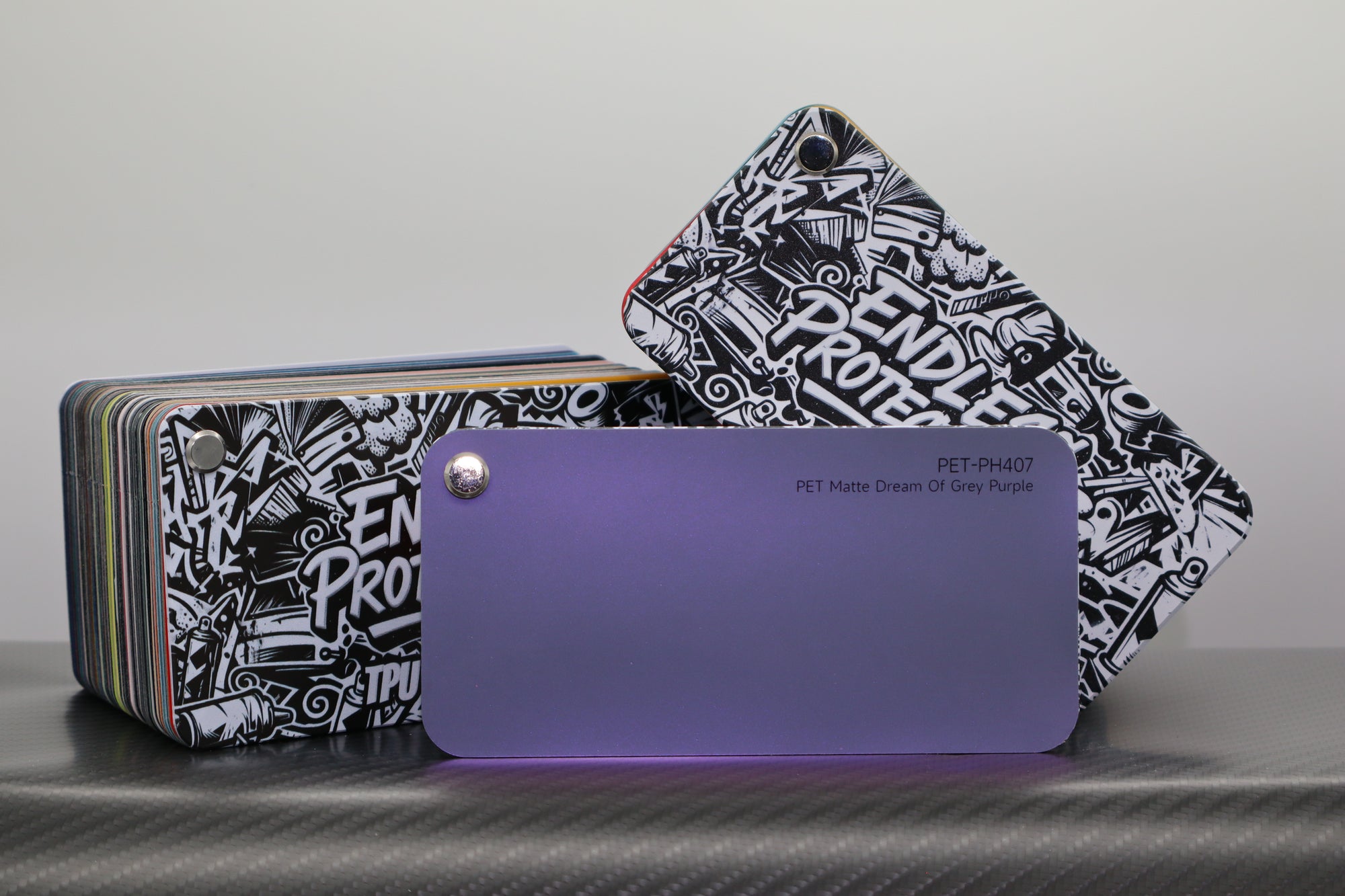 Matte Lila Endless Wrapping Film