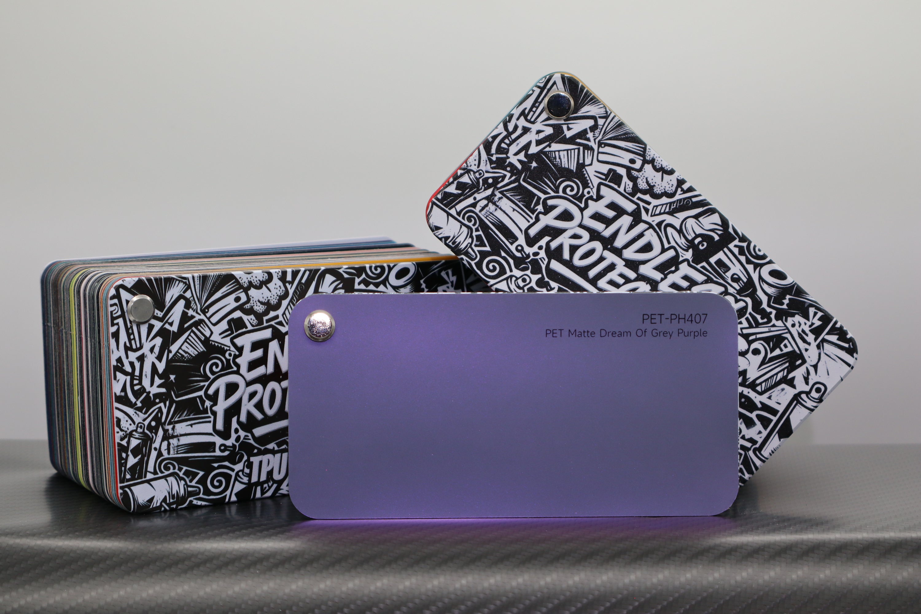 Matte Lila Endless Wrapping Film