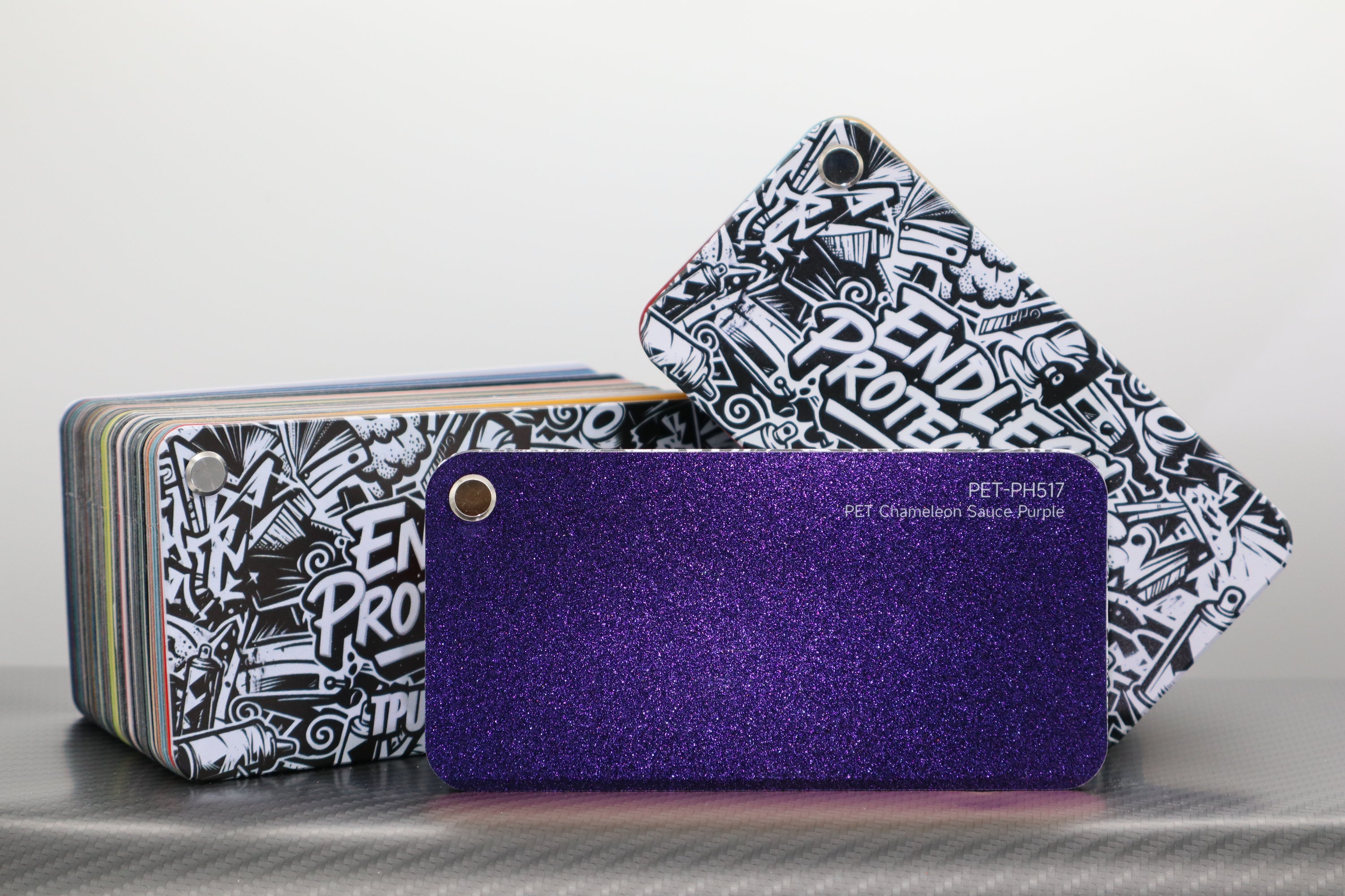 Metallic Lila Endless Wrapping Film