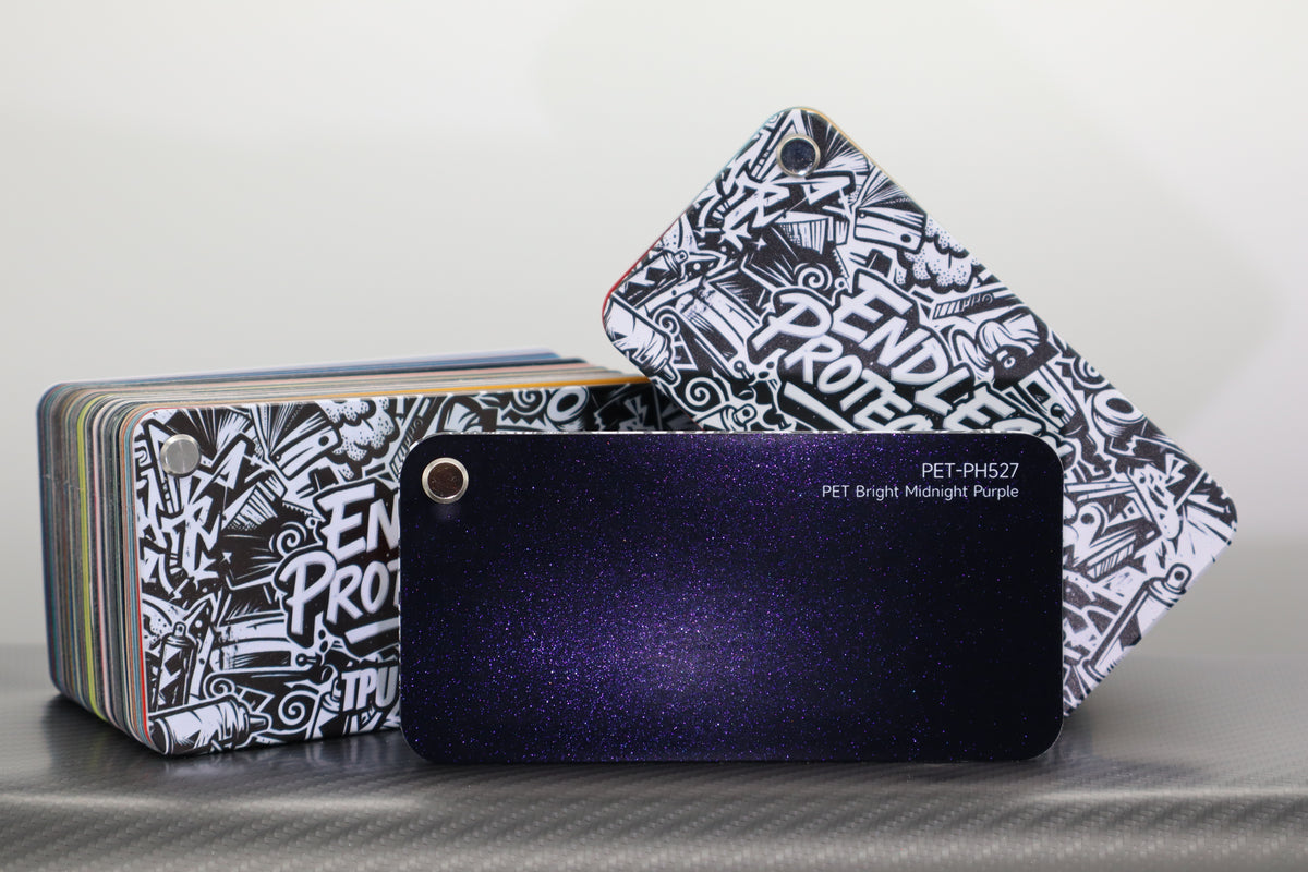 Metallic Lila Wrapping Film
