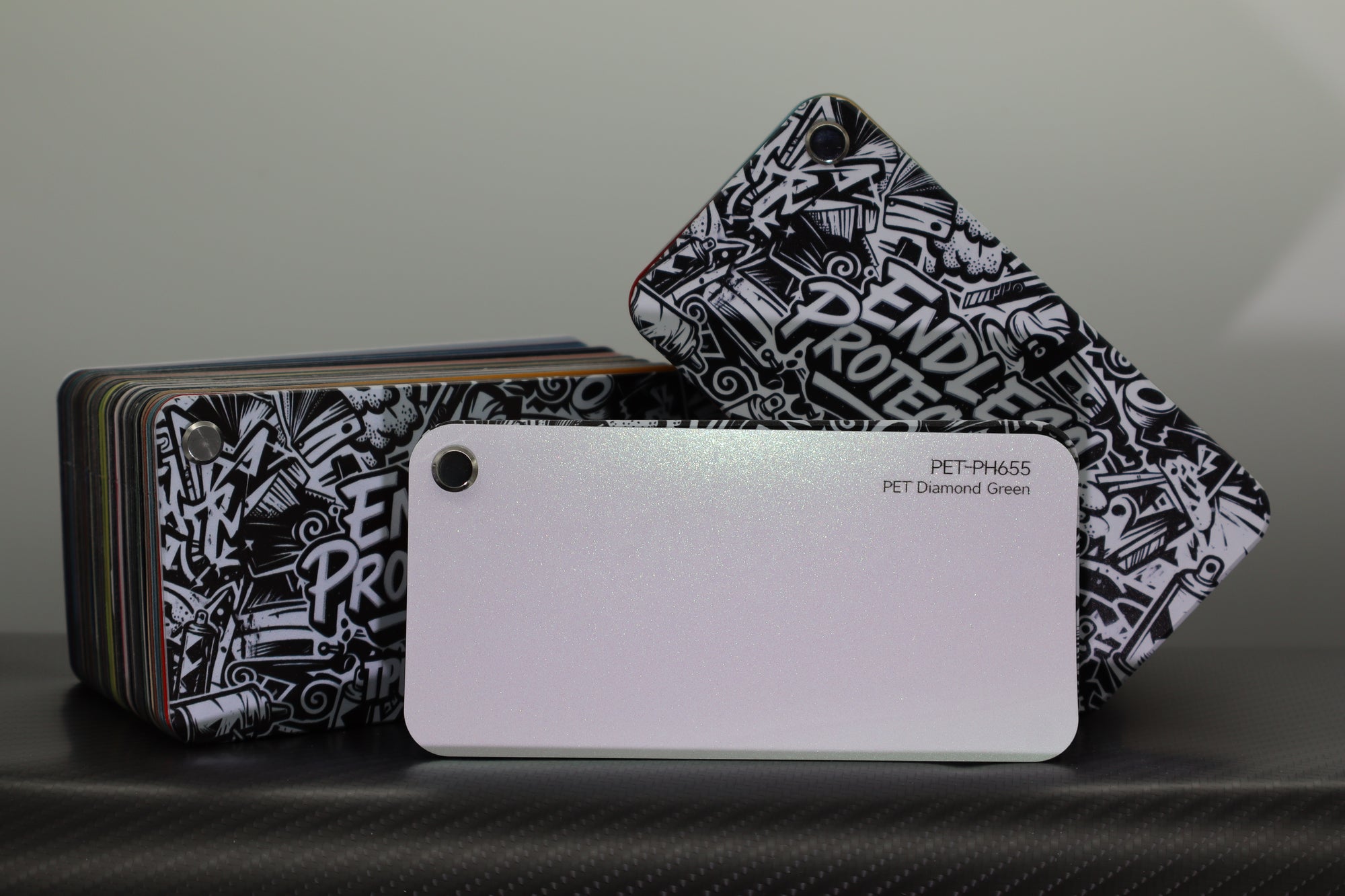 Metallic Diamond Weiß Endless Wrapping Film
