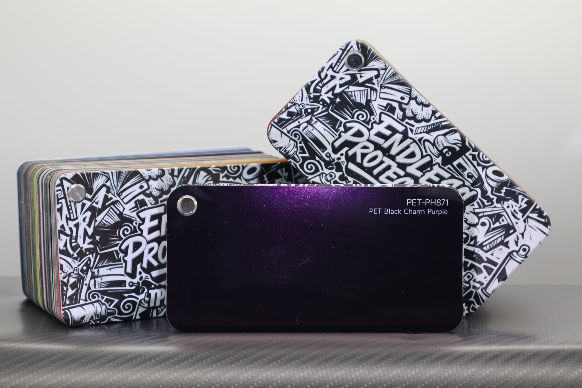 Metallic Lila Endless Wrapping Film